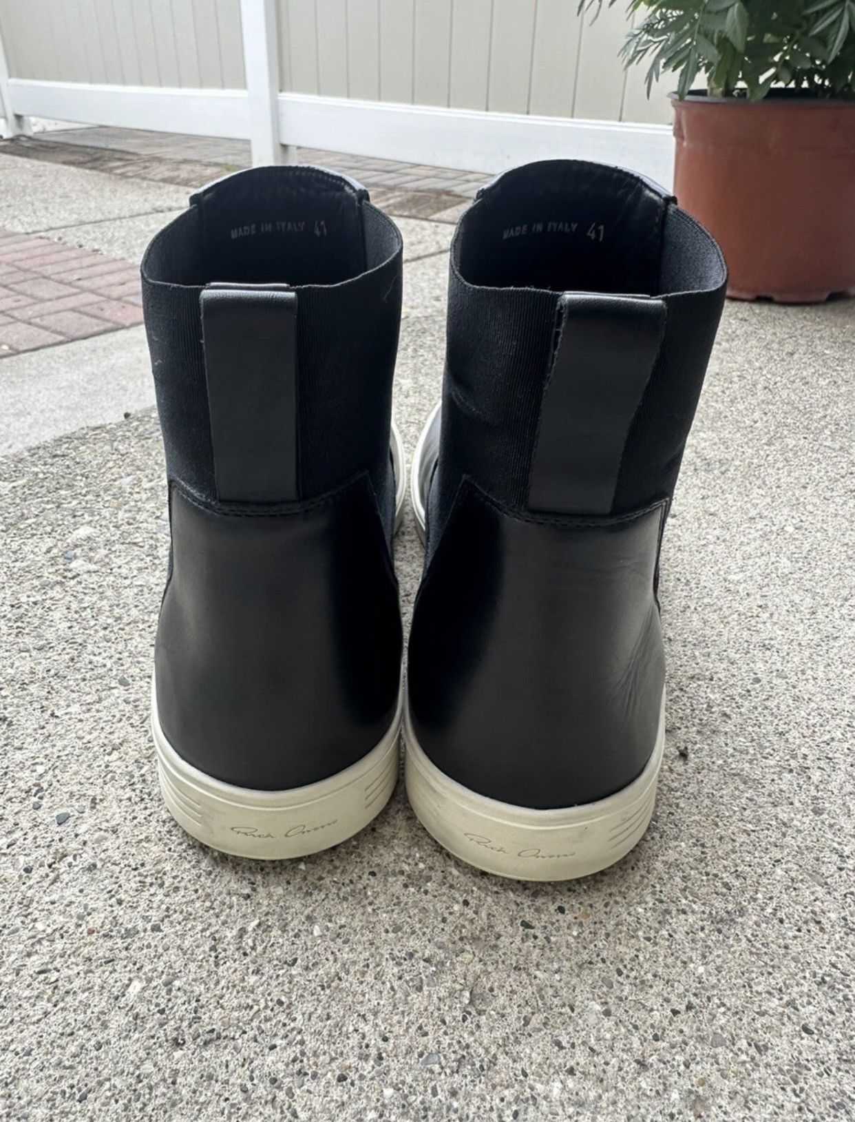 Rick Owens Rick Owens Mastodon Elastic Boots Size US 8 / EU 41 - 4 Thumbnail