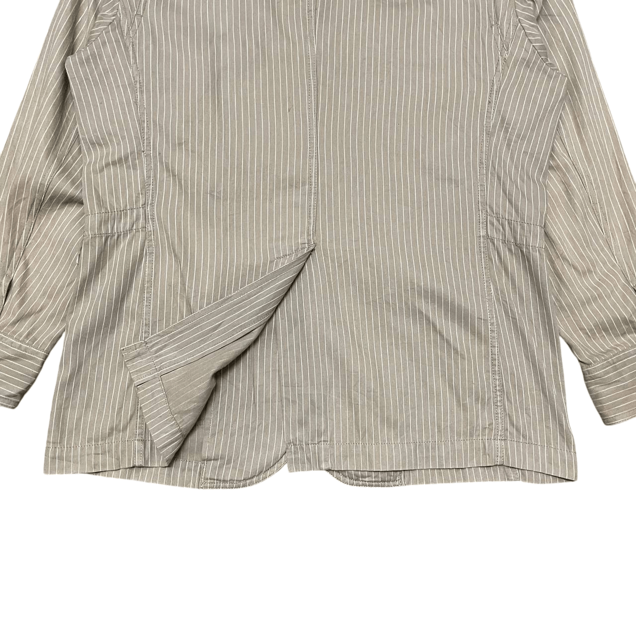 Kansai Yamamoto Vintage Kansai Jeans Chore Hickory Striped Jacket Size US L / EU 52-54 / 3 - 14 Thumbnail
