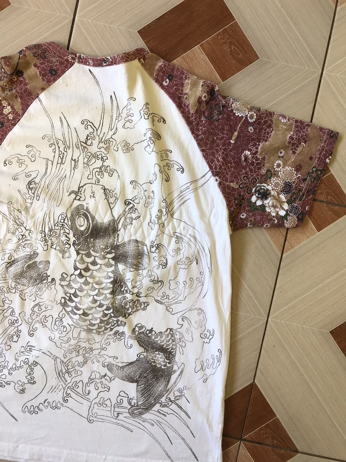 Japanese Brand × Vintage Vintage Cure All Sukajan Tee Size US L / EU 52-54 / 3 - 4 Thumbnail