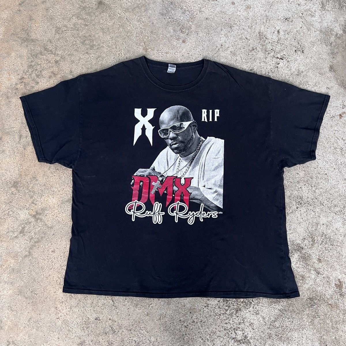 Rap Tees DMX Ruff Ryders RIP Tee 3XL oversized Hip Hop Tribute Size US XXL / EU 58 / 5 - 2 Thumbnail