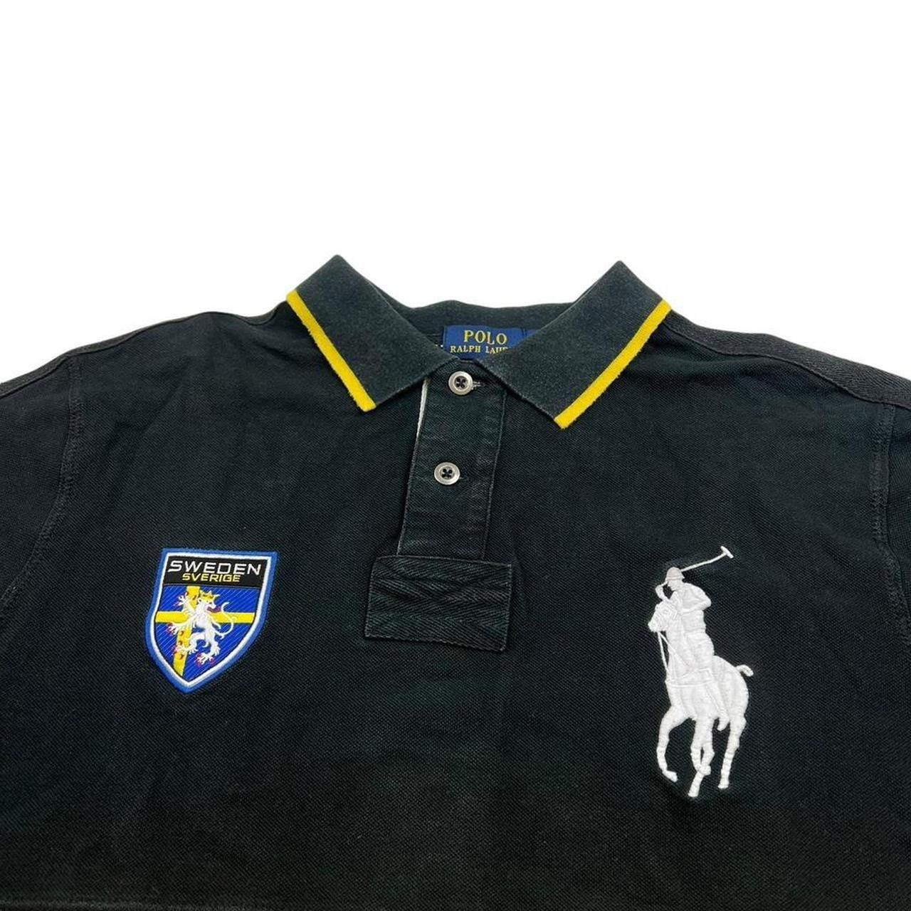 Polo Ralph Lauren Polo By Ralph Lauren Sweden Big Pony Polo Shirt Extra Large Size US XL / EU 56 / 4 - 2 Thumbnail