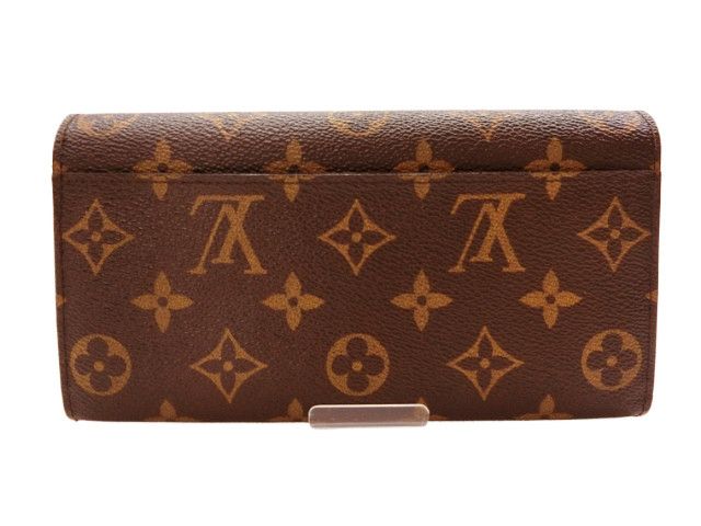 Louis Vuitton Louis Vuitton Sarah Monogram Leather Brown Wallet Size ONE SIZE - 2 Thumbnail
