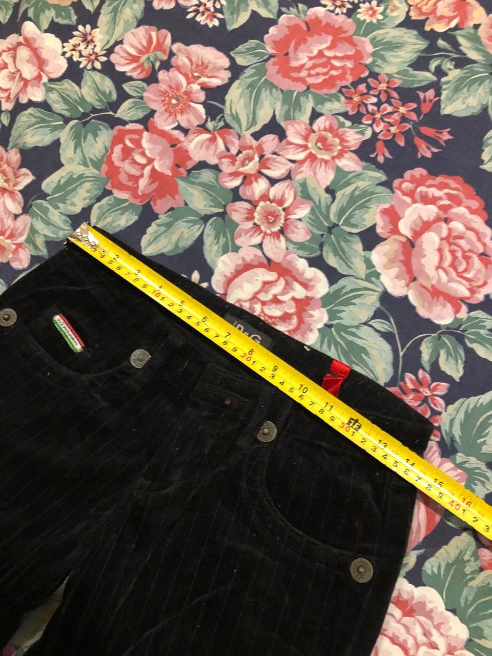 Dolce & Gabbana logo Denim pants Dolce&Gabbana flared jeans Y2K black Size 30" / US 8 / IT 44 - 16 Thumbnail