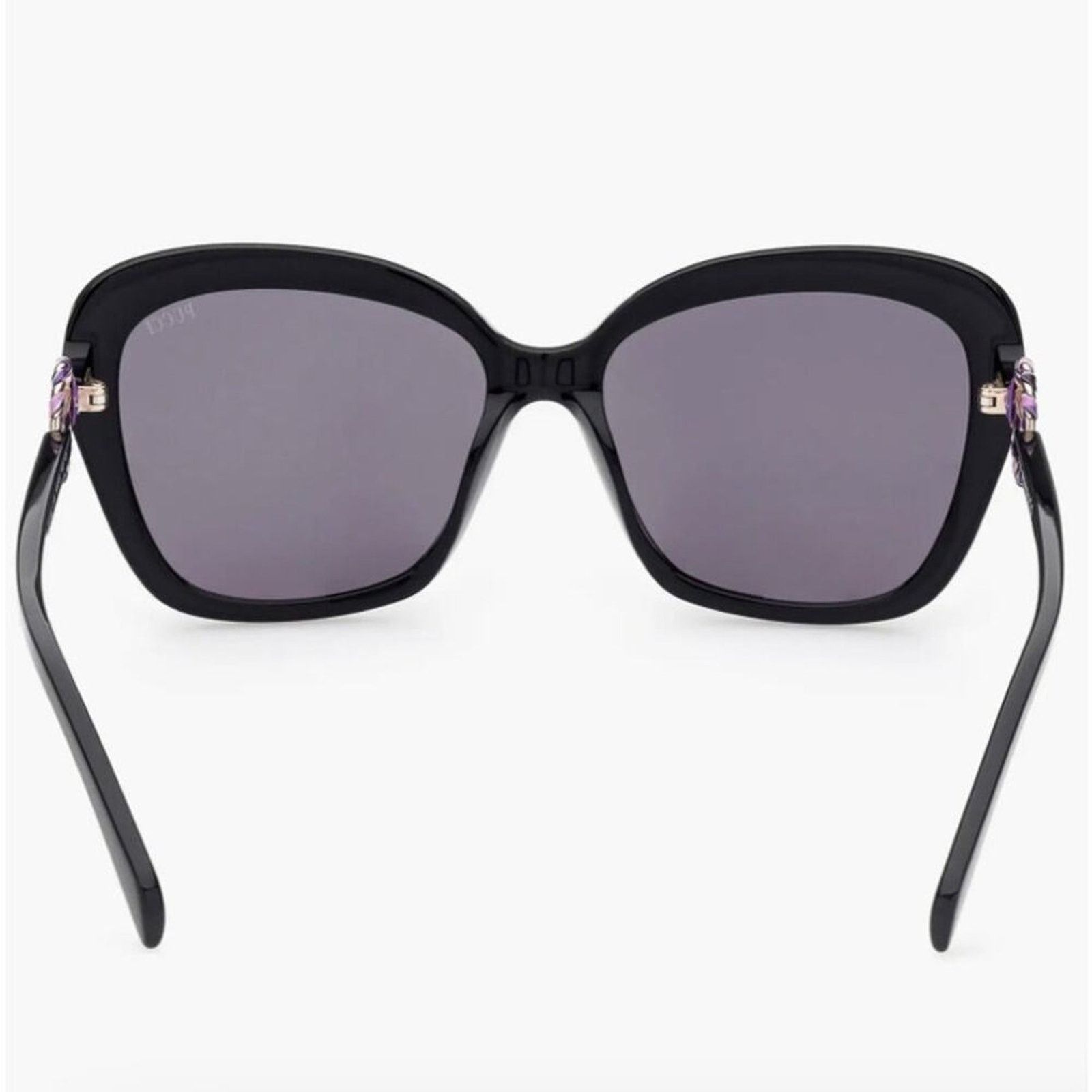 Emilio Pucci 58mm Butterfly Sunglasses Emilio Pucci Shiny Black Smoke Size ONE SIZE - 2 Thumbnail