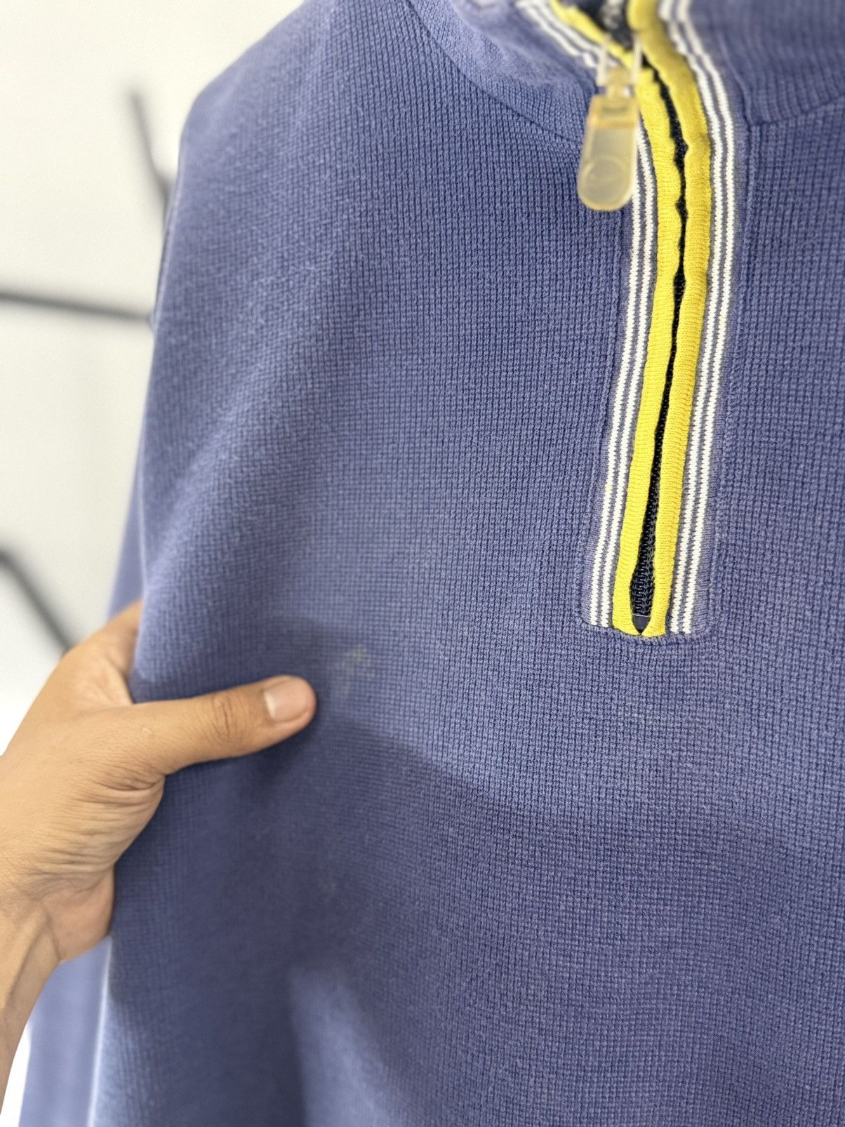 Nike 🔥 Vtg 2000 Nike Swoosh Embroidery Half zipper Sweatshirt Size US L / EU 52-54 / 3 - 6 Thumbnail