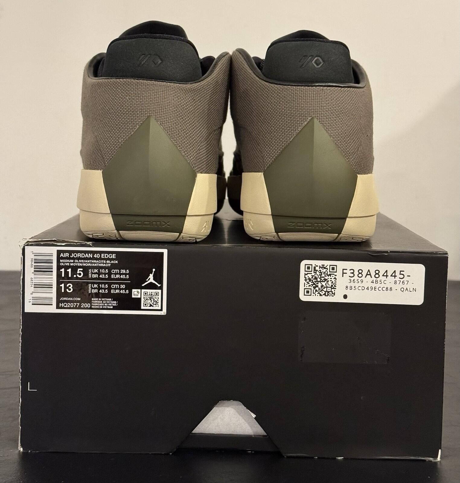 Jordan Brand Men’s 11.5 - Nike Air Jordan 40 'Heritage' HQ2077-200 Size US 11.5 / EU 44-45 - 4 Thumbnail