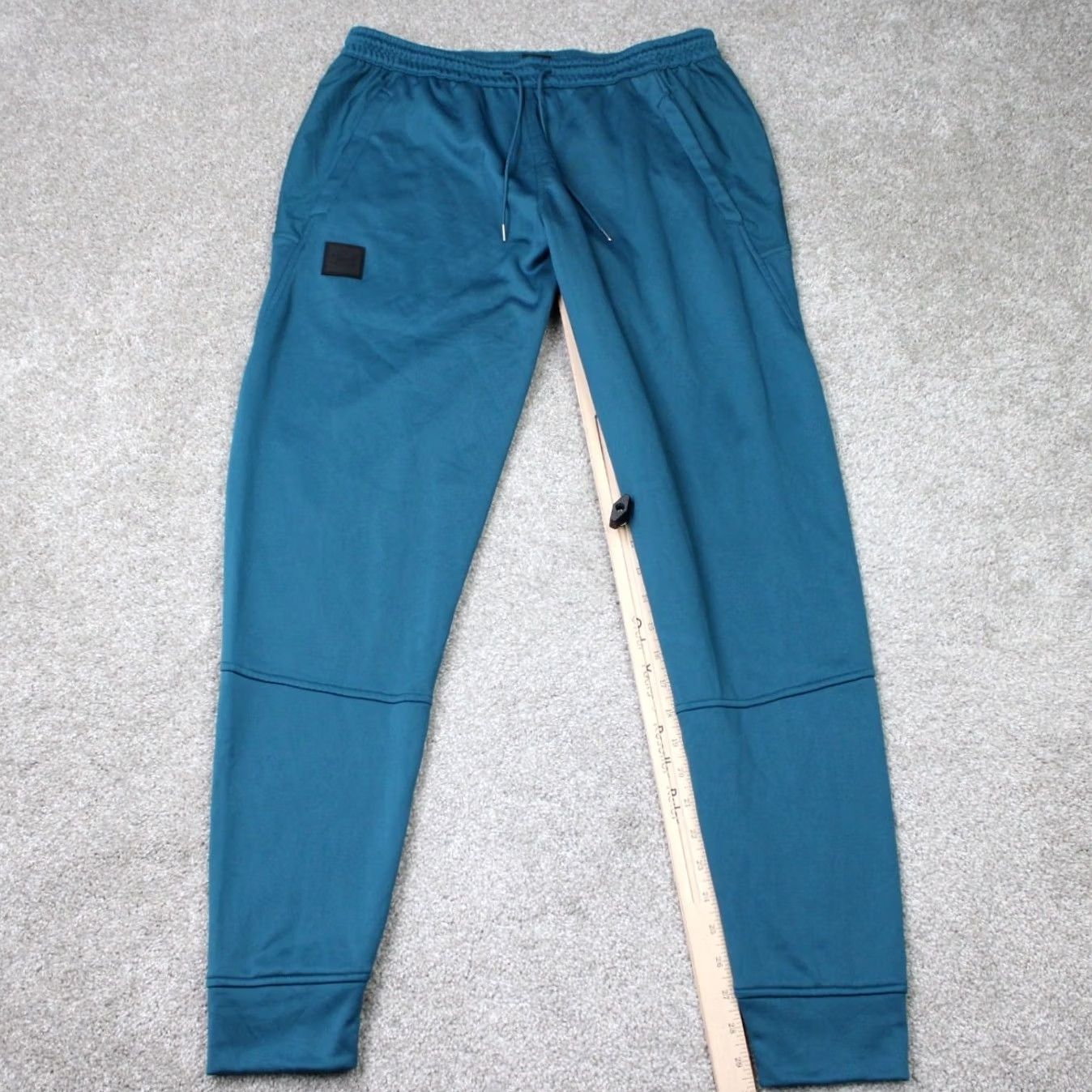 Under Armour Under Armour Storm Pants Mens Large Blue Jogger Tapered 30in Inseam Activewear Sweatpants Size US 33 - 2 Thumbnail