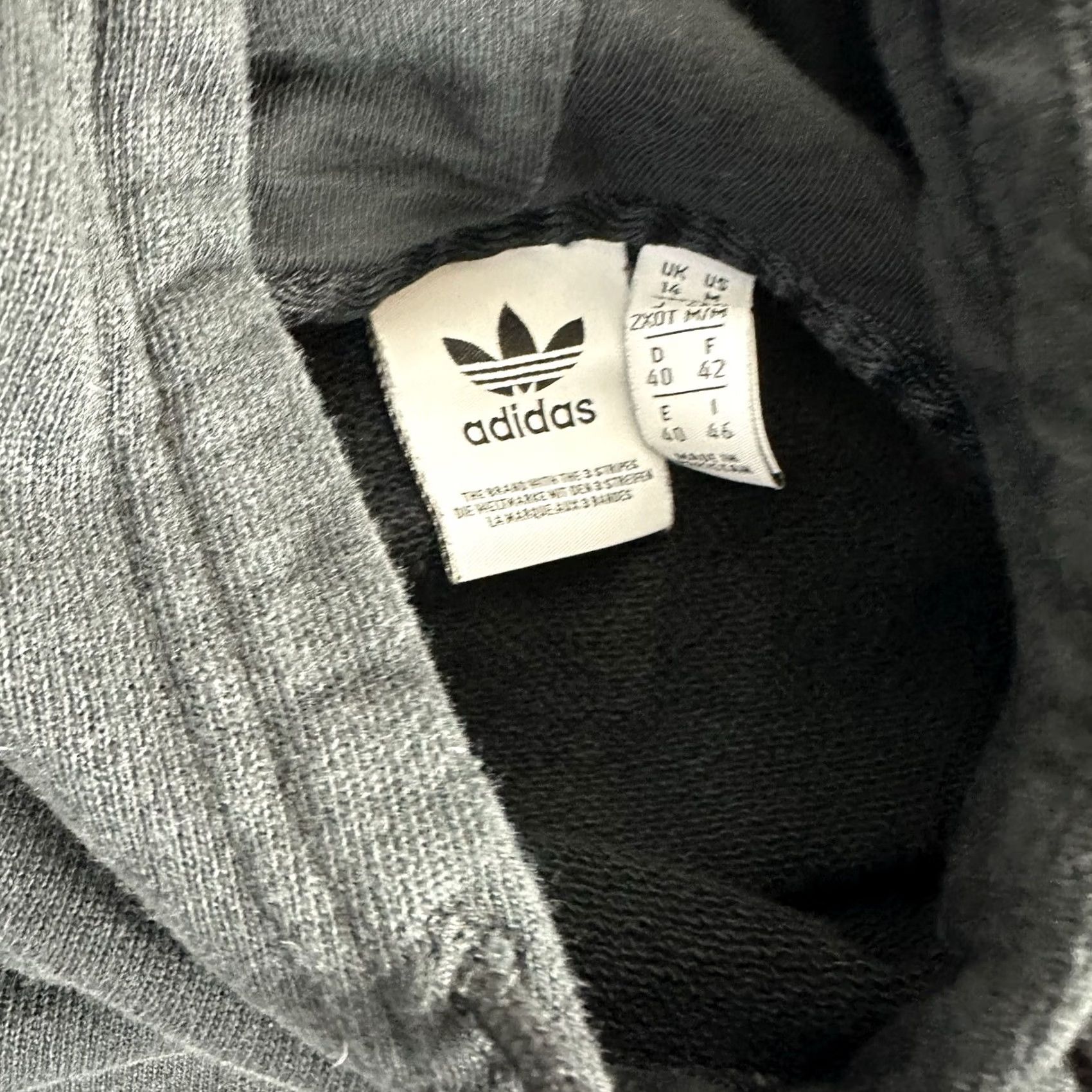 Adidas Adidas Originals Women's M Trefoil Hoodie Black French Terry Sweatshirts FM3307 Size M / US 6-8 / IT 42-44 - 8 Thumbnail
