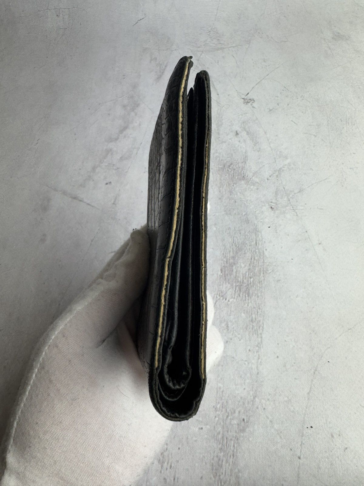Pierre Cardin × Vintage Pierre Cardin Black Leather Bifold Wallet Size ONE SIZE - 10 Thumbnail