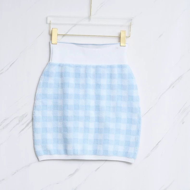Alexander Wang Alexander Wang Plaid Logo Mini Skirt- Size 24" / US 00 / IT 34 - 3 Thumbnail