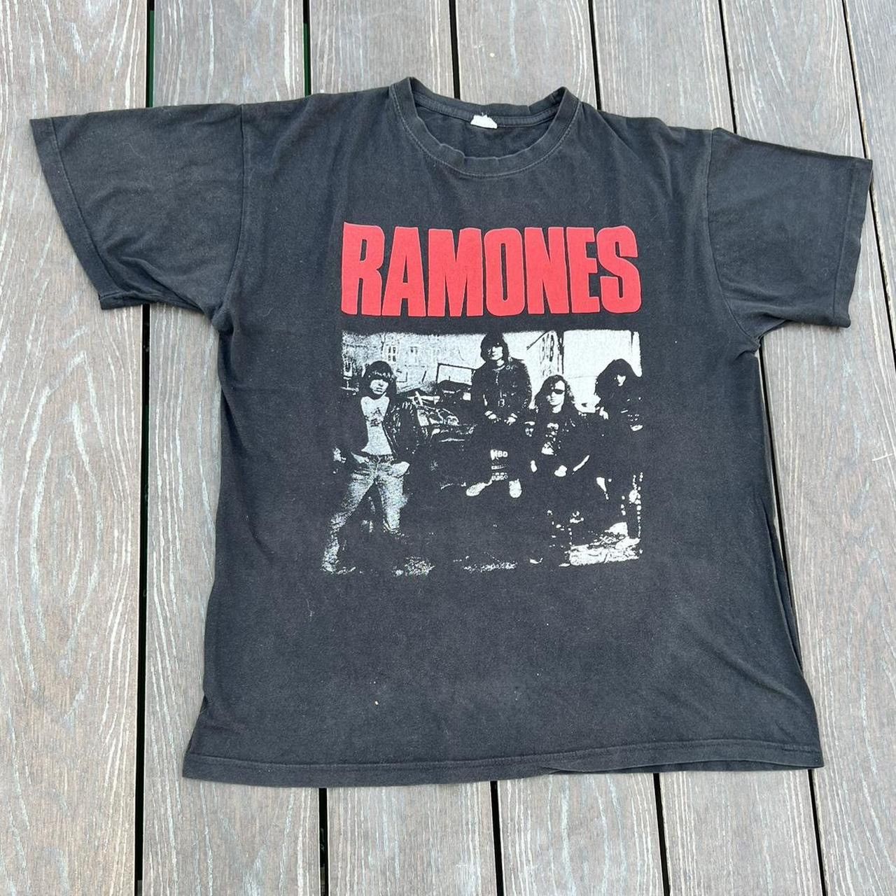 Vintage Vintage Ramones T-shirt 90s Size US M / EU 48-50 / 2 - 2 Thumbnail