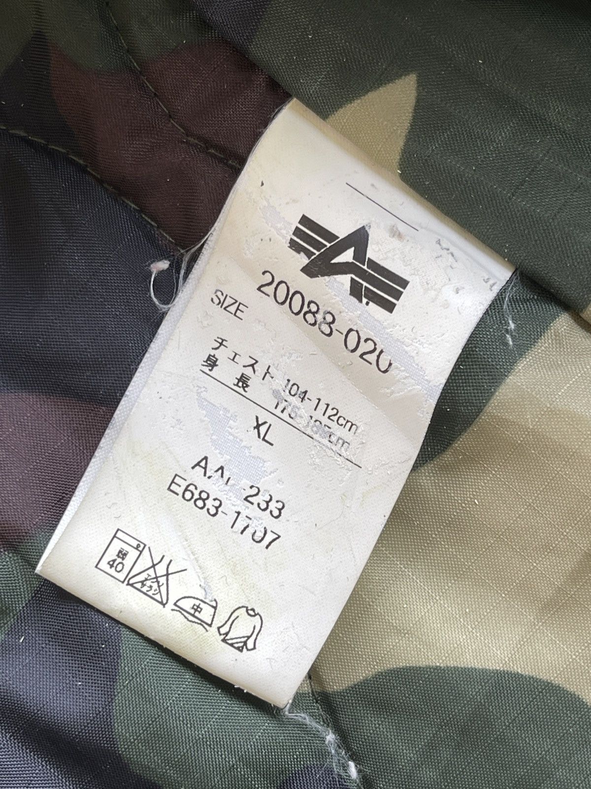 Alpha Industries Alpha Industries Camo Field Jacket Size US XL / EU 56 / 4 - 14 Thumbnail