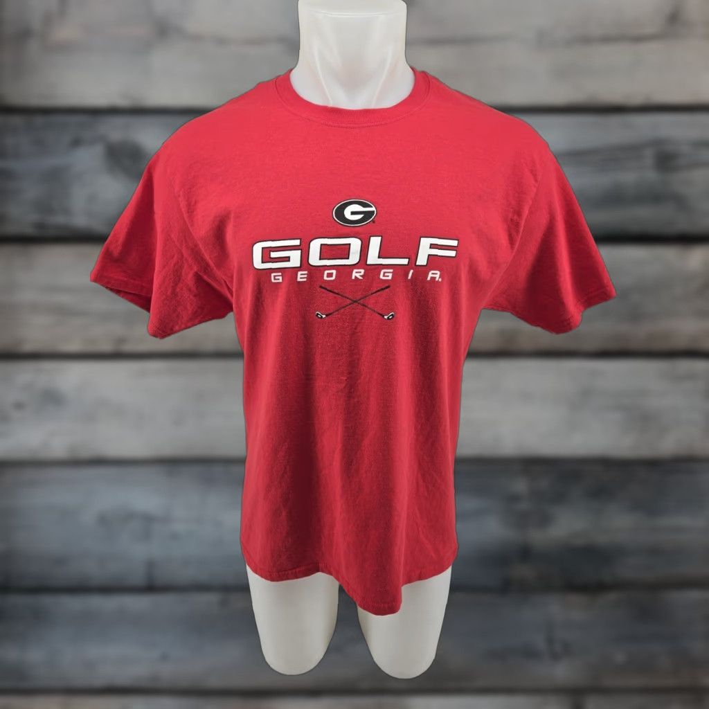 Champion VINTAGE University of Georgia Golf Red Short Sleeve Champion T-Shirt Size Large Size US L / EU 52-54 / 3 - 1 Thumbnail