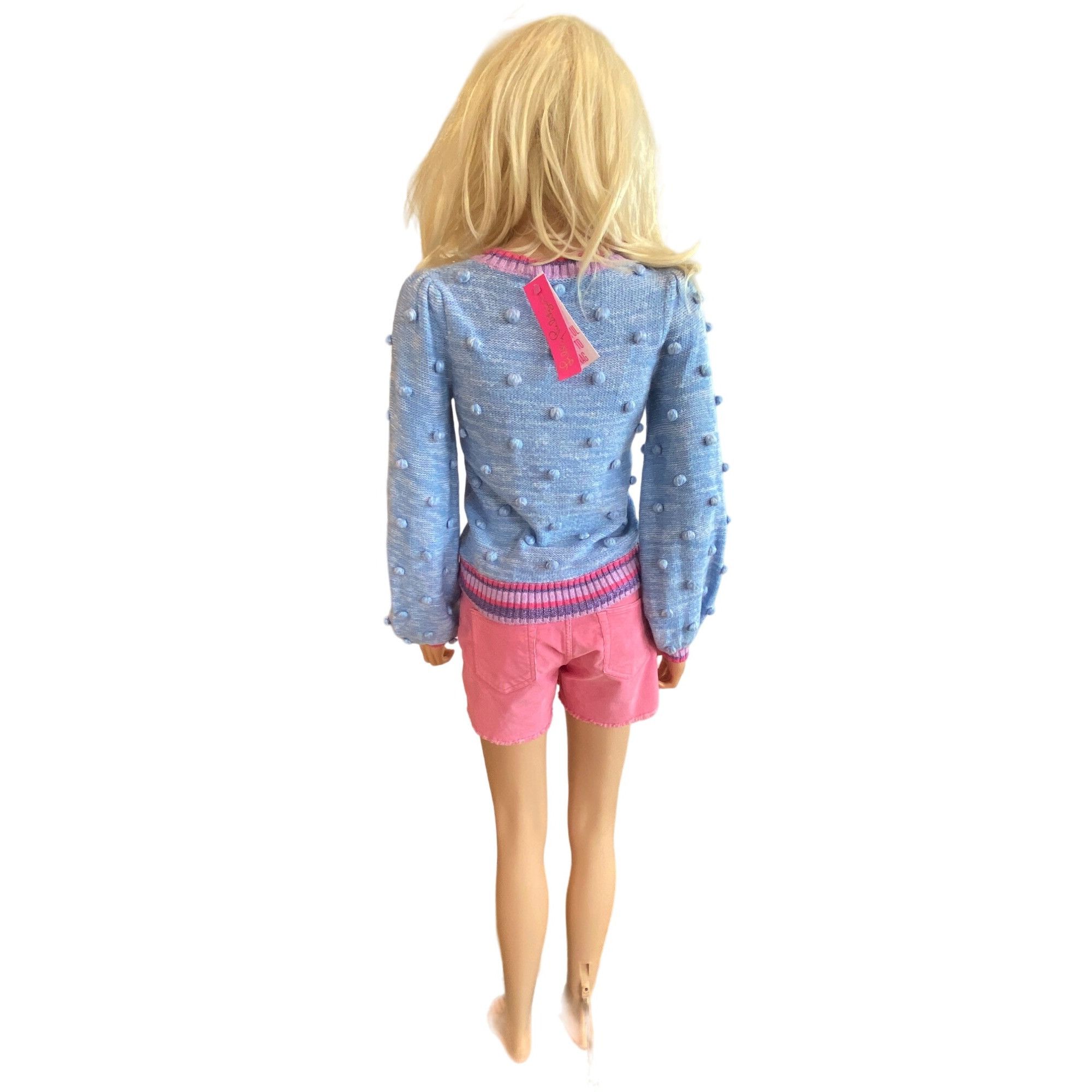 Lilly Pulitzer NWT Lilly Pulitzer $168 Verna Sweater W’s XXS Blue Pink Size XXS / US 00 / IT 34 - 12 Thumbnail