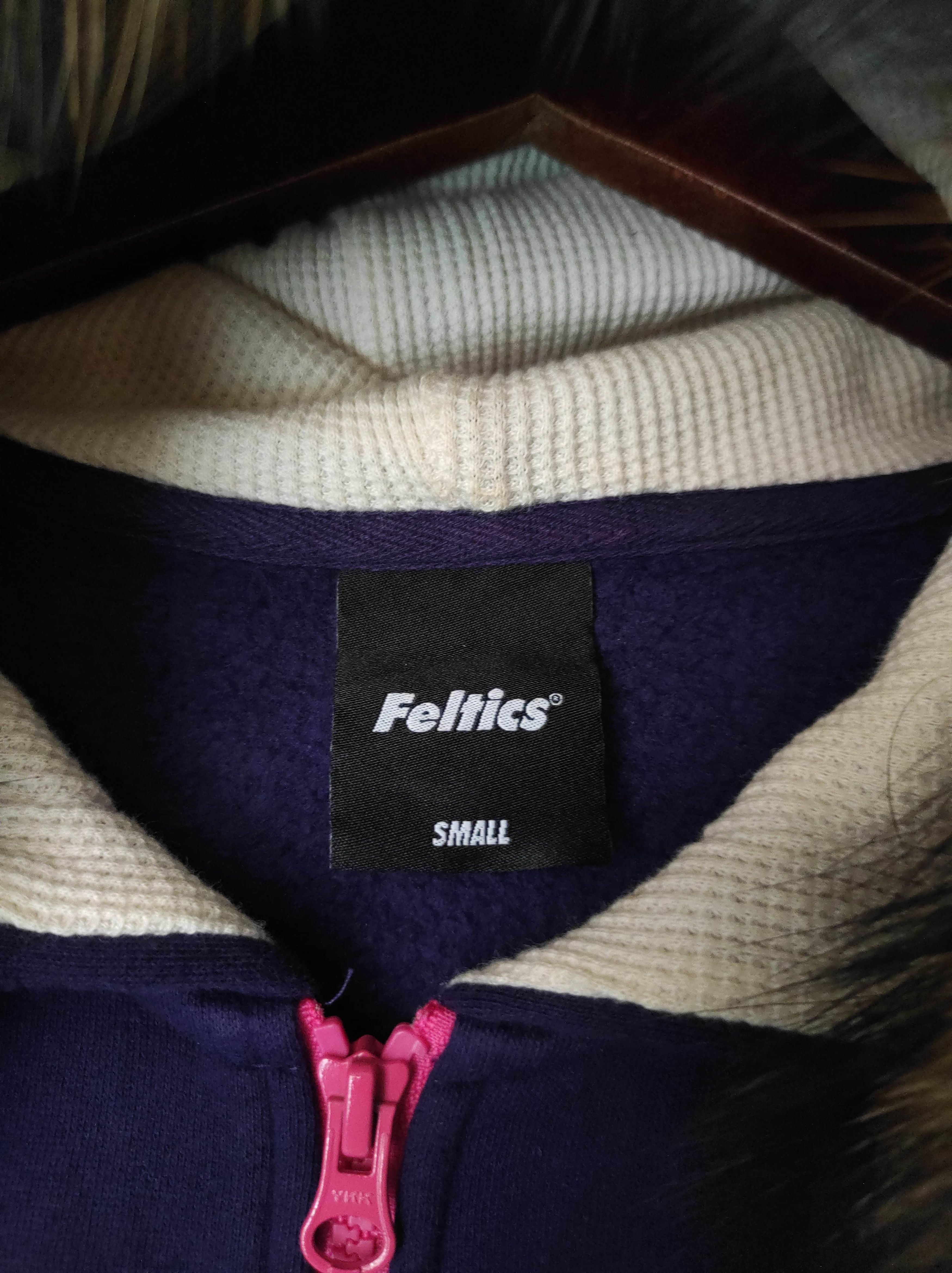 Japanese Brand Feltics Zip Fur Hoodie IfSixWasNine LGB style Size US S / EU 44-46 / 1 - 5 Thumbnail