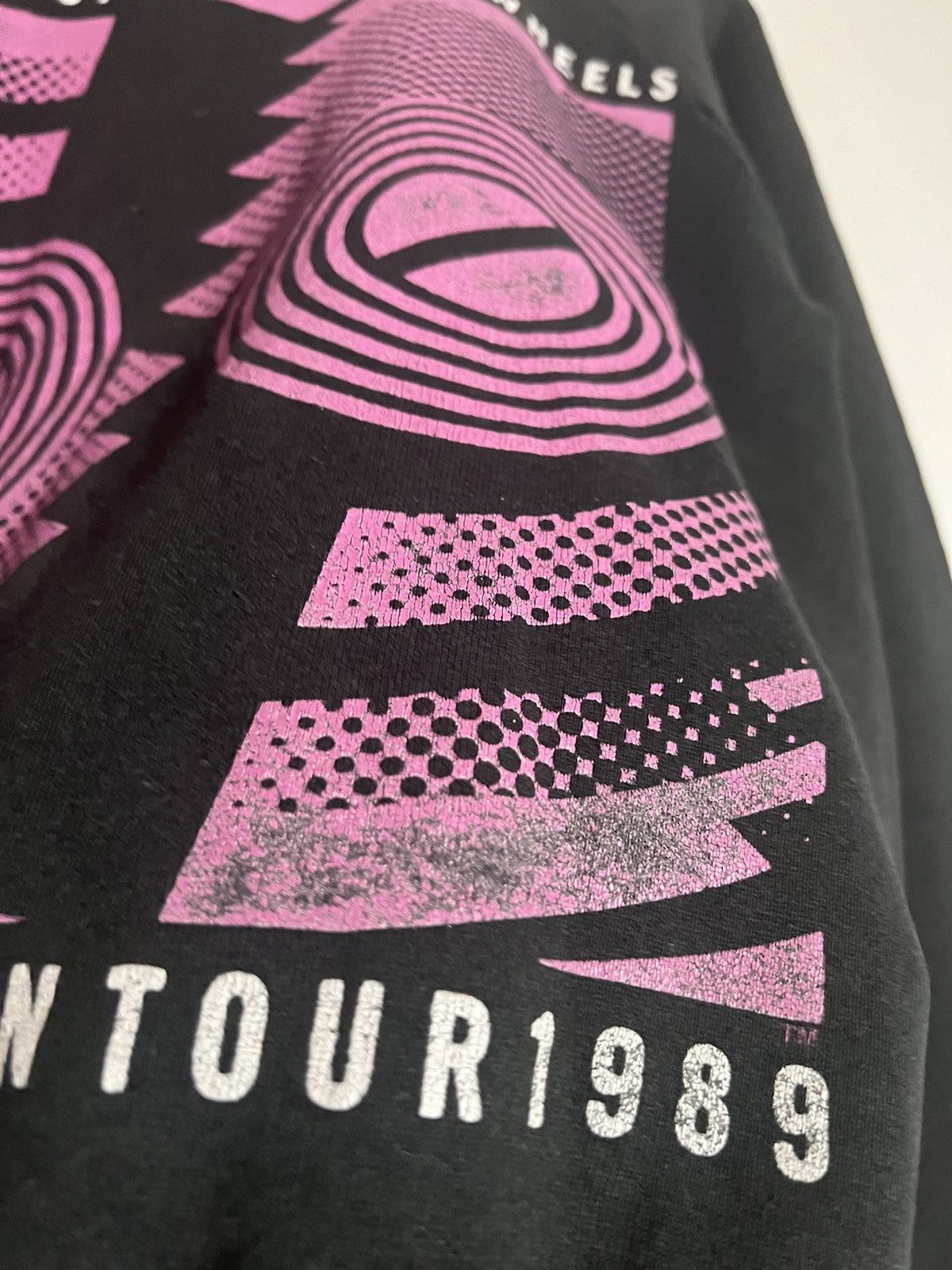 Band Tees × The Rolling Stones 80s Rolling Stones Steel Wheels Crewneck Size US M / EU 48-50 / 2 - 4 Thumbnail