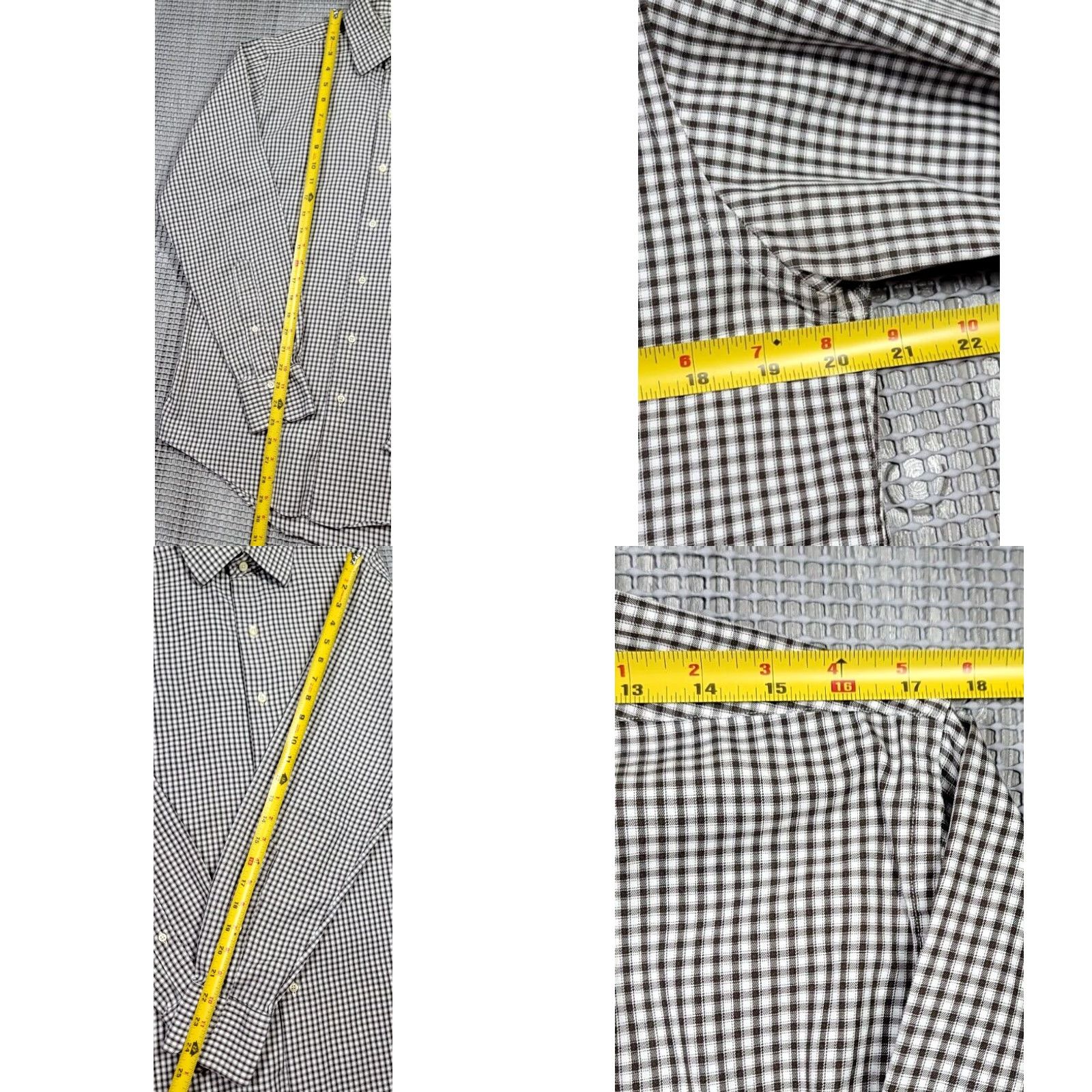 Brooks Brothers Brooks Brothers Makers and Merchants Shirt Men 15.5-33 Plaid Egyptian Cotton USA Size US L / EU 52-54 / 3 - 9 Thumbnail
