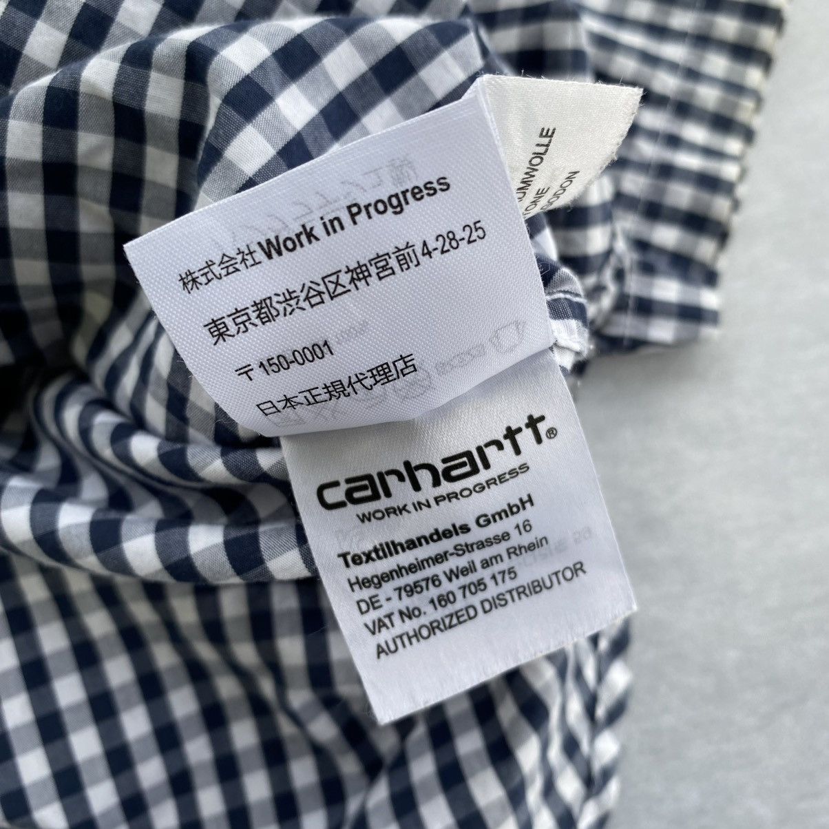 Carhartt × Vintage Carhartt WIP plaid Shirt button Size US L / EU 52-54 / 3 - 4 Thumbnail