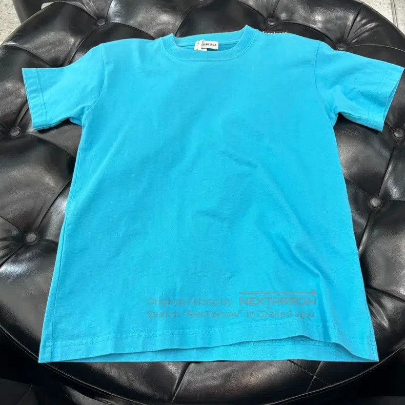 Balenciaga Balenciaga Solid Color Casual Round Neck Short Sleeve T-sh Size US M / EU 48-50 / 2 - 1 Thumbnail