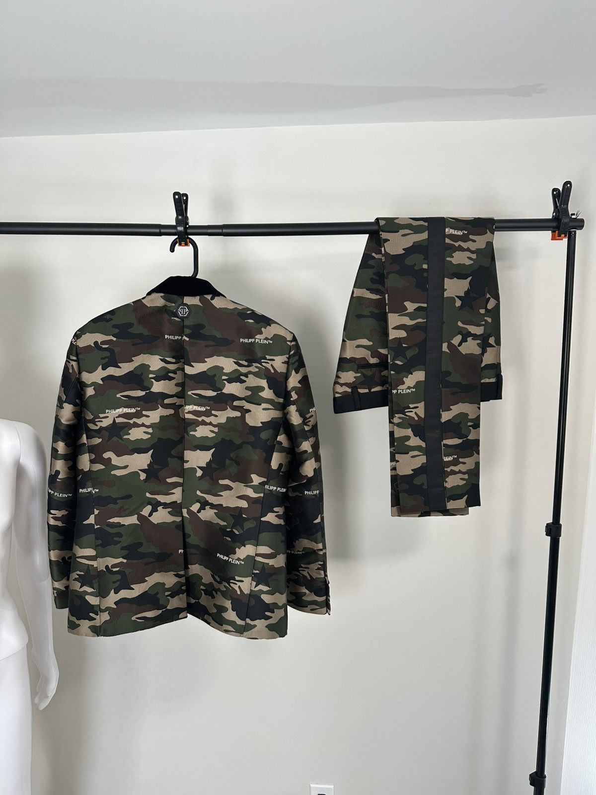 Philipp Plein Philipp Plein Camo Suit Rare Size 40R - 23 Thumbnail