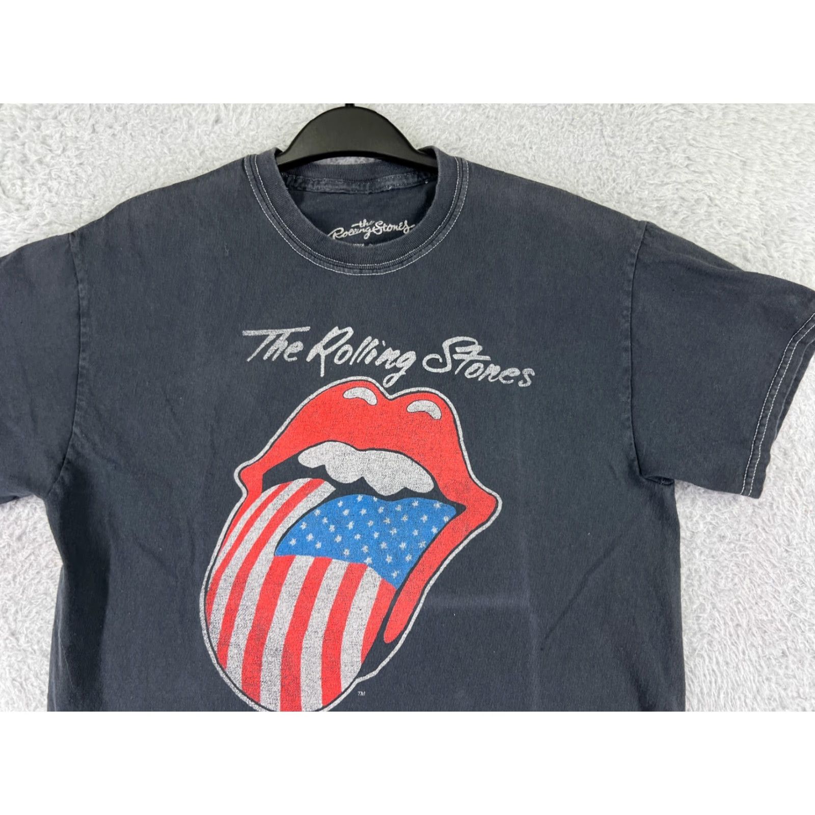 Vintage Rolling Stones Shirt Mens M Black Short Sleeve Crew Neck Cotton Shirt Mens Black Rolling Stones Shirt M Black Short Sleeve Crew Neck Cotton Size US M / EU 48-50 / 2 - 5 Thumbnail