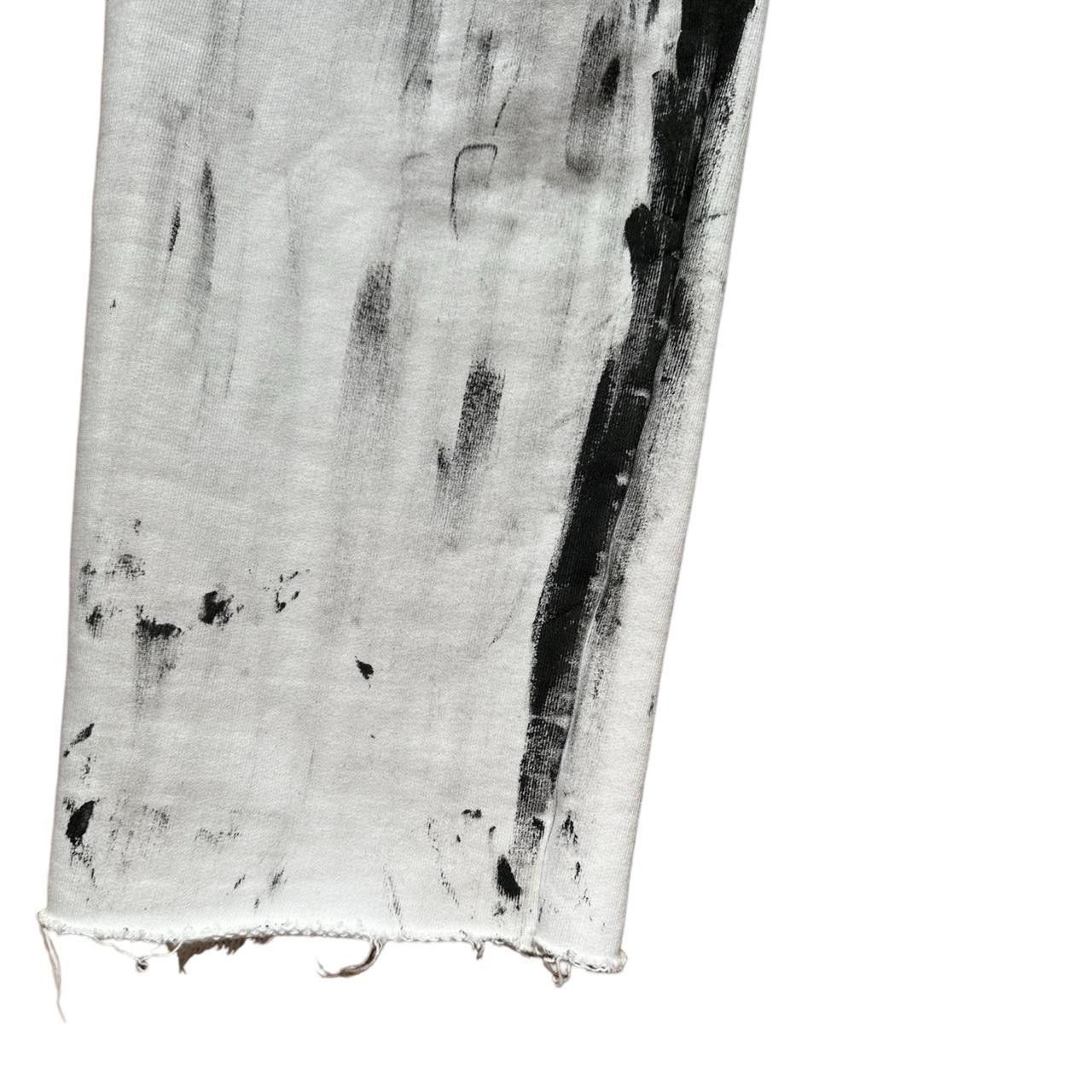 Misbhv ASTROBOI* X MISBHV 'Ibiza' White Painted Sweats - Medium Size 28" / US 6 / IT 42 - 5 Thumbnail