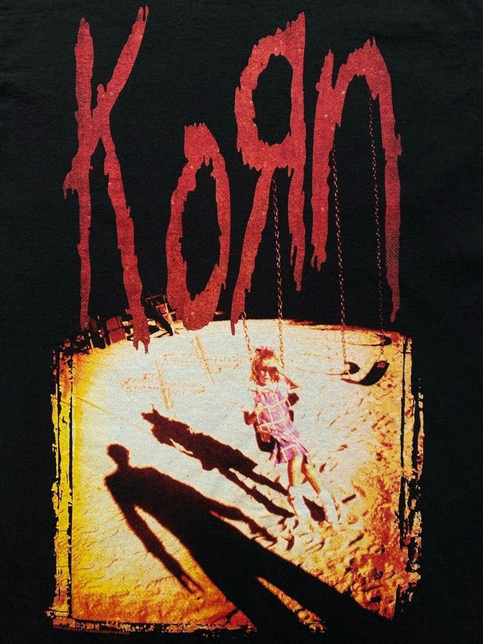 Band Tees KORN SELF TITLED DEBUT ALBUM NU METAL BAND TEE Size US S / EU 44-46 / 1 - 4 Thumbnail