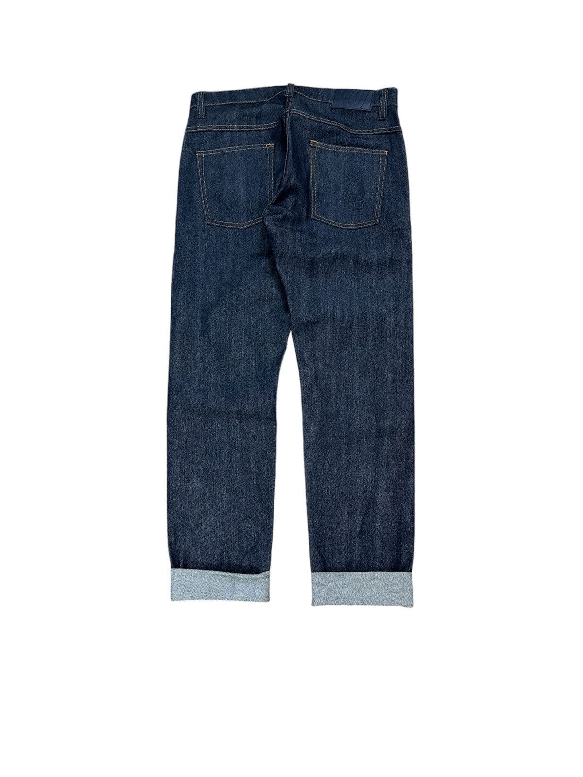 Beauty Beast × Jil Sander × Uniqlo Rare Beautiful Uniqlo X Jil Sander Red Line Selvedge Denim Size US 33 - 2 Thumbnail