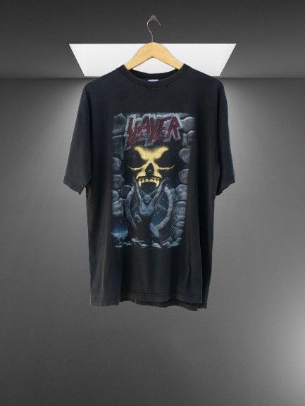 Band Tees × Slayer × Vintage Slayer live intrusion 90s vintage Size US XL / EU 56 / 4 - 1 Thumbnail