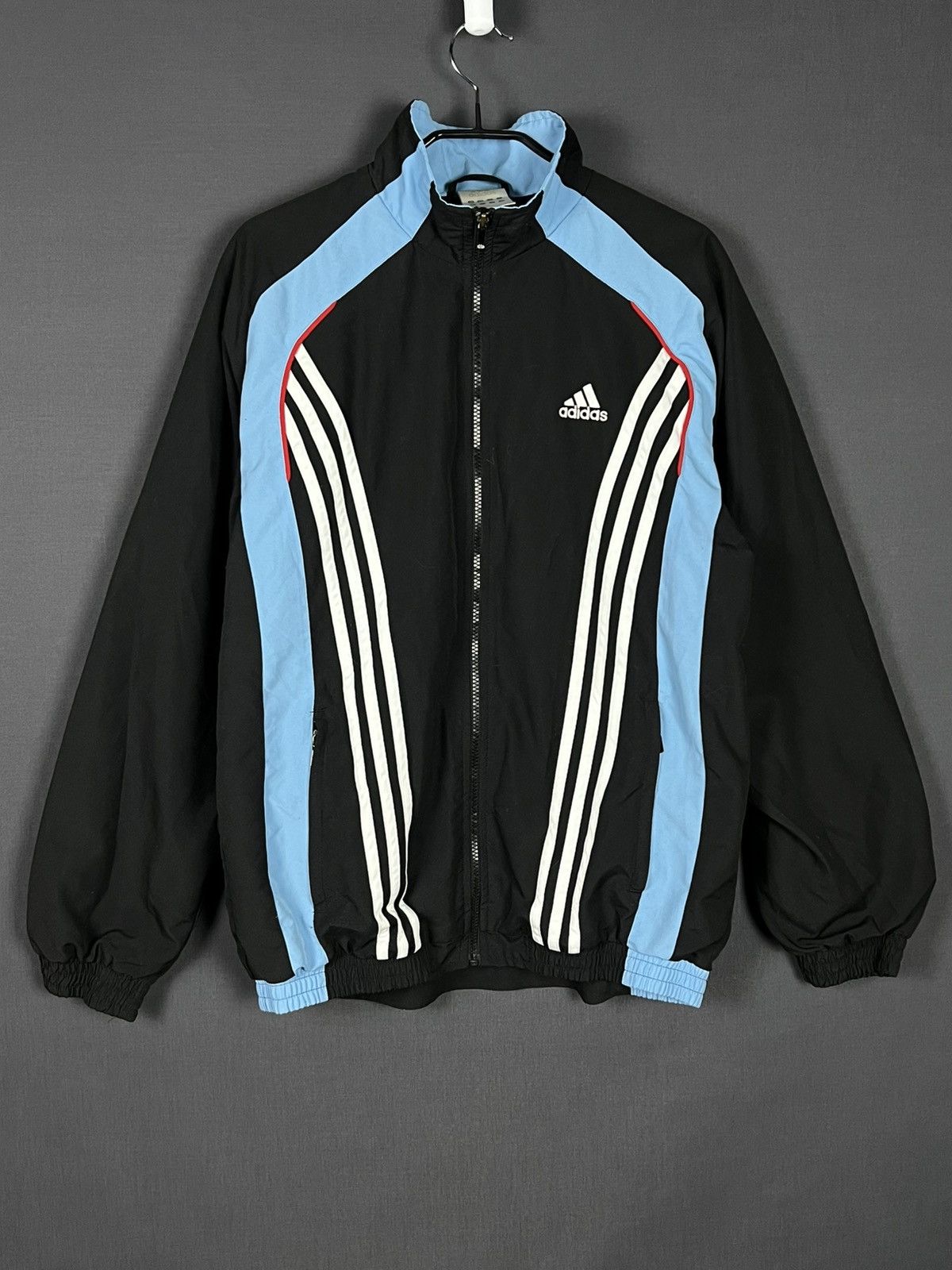 Adidas Vintage adidas men’s track jacket Size US L / EU 52-54 / 3 - 3 Thumbnail