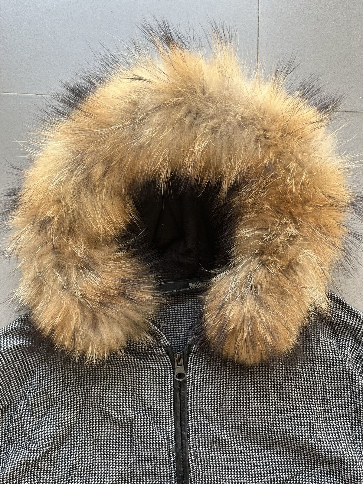 Le Grande Bleu (L.G.B.) Japanese~Mossino Fur Gothic ZipHoodie Ifsixwasnine Lgb Style Size US L / EU 52-54 / 3 - 3 Thumbnail