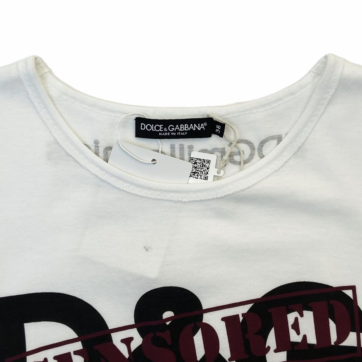 Dolce & Gabbana Dolce&Gabbana Men's Logo Print Short Sleeve T-Shirt K26WX Size US S / EU 44-46 / 1 - 5 Thumbnail