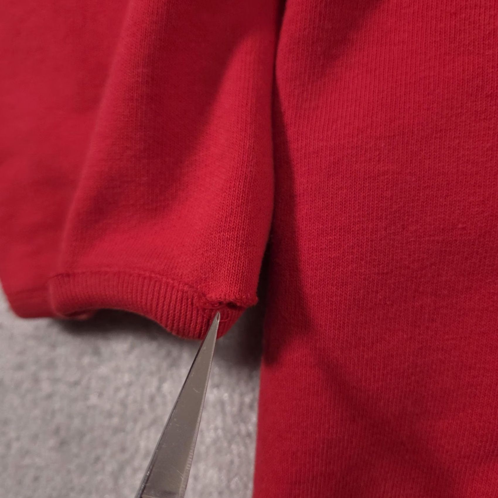 Tommy Hilfiger VINTAGE Tommy Hilfiger Tommy Jeans Sweatshirt Mens 2XL Red Crewneck Fleece 90s Size US XXL / EU 58 / 5 - 5 Thumbnail
