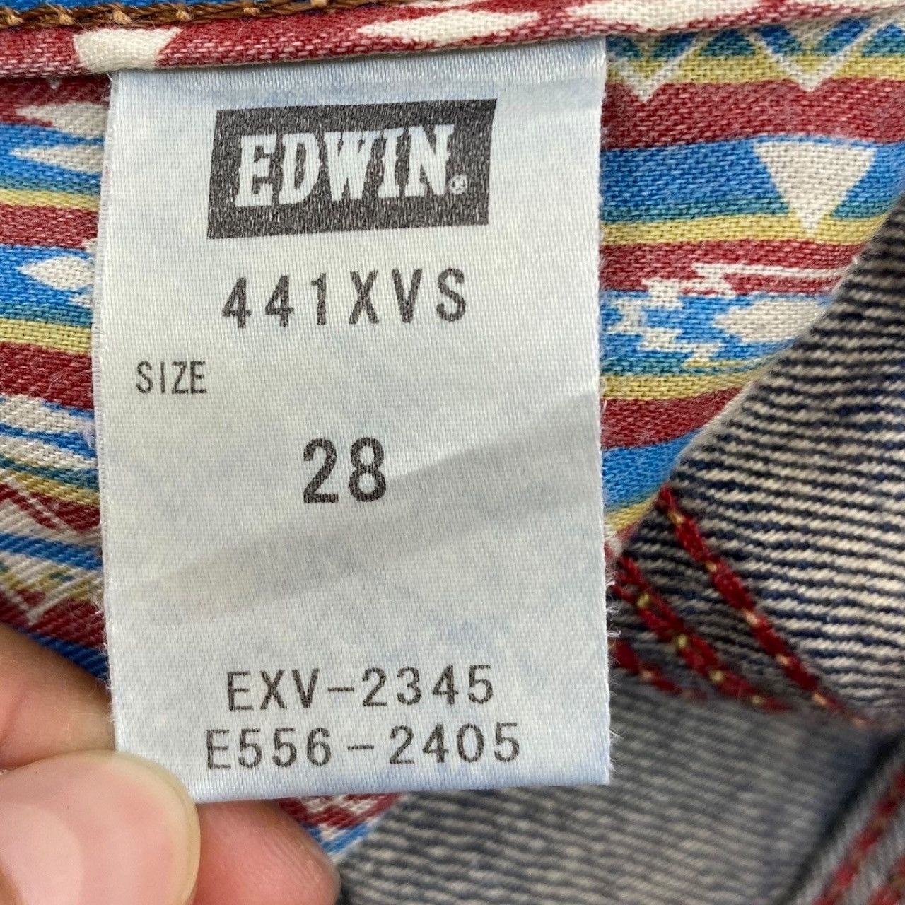 Edwin Edwin Faded Wash Ripped Whiskered Style Loose Jeans Size US 30 / EU 46 - 10 Thumbnail