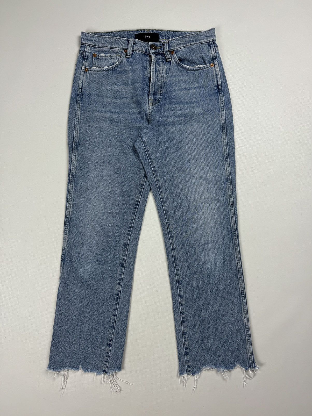 3x1 3X1 NYC Ladies Cropped Jeans Size 27 Size 27" / US 4 / IT 40 - 1 Thumbnail