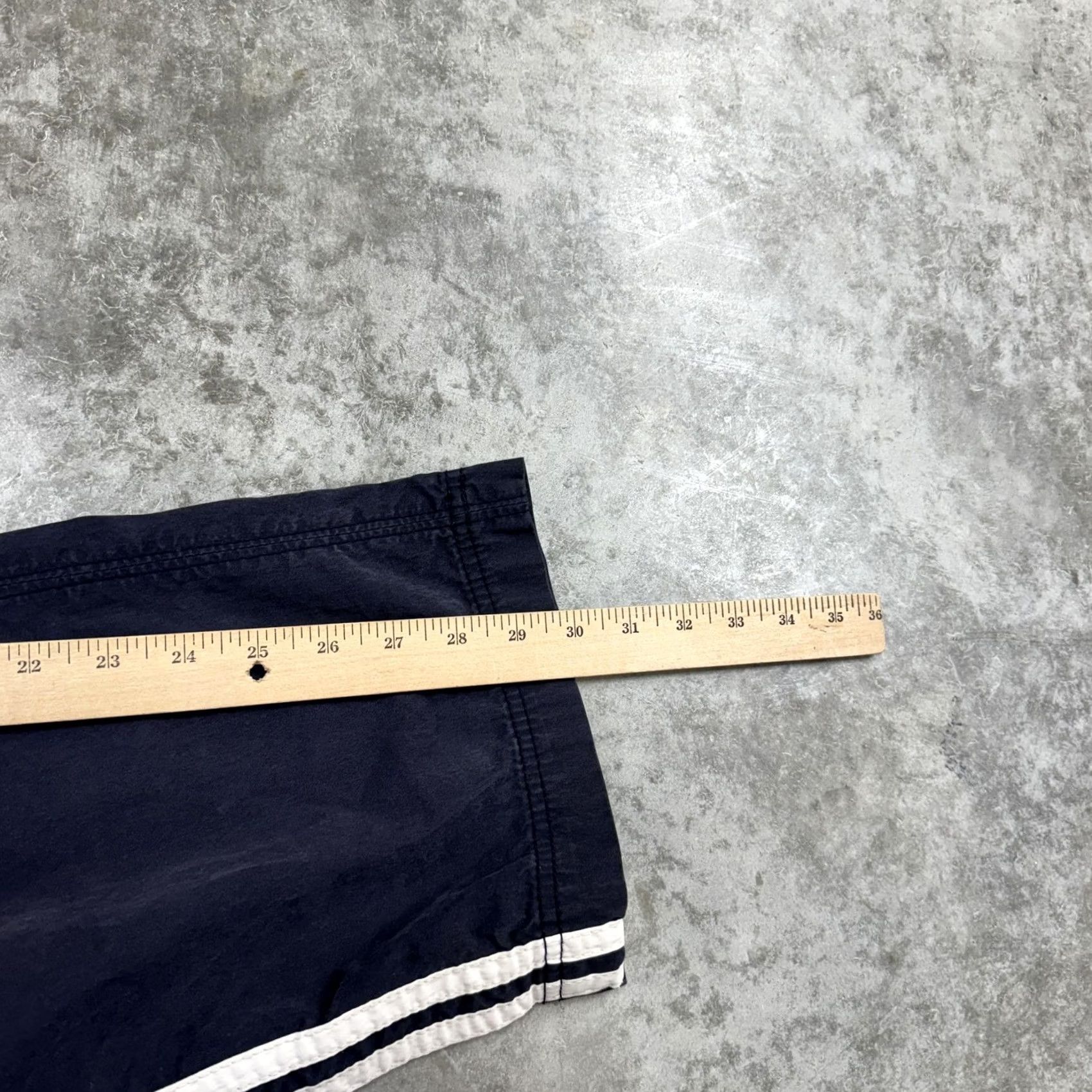 Abercrombie & Fitch Abercrombie & Fitch Pants Mens M Navy Side Stripe Drawstring Track Size US 31 - 8 Thumbnail