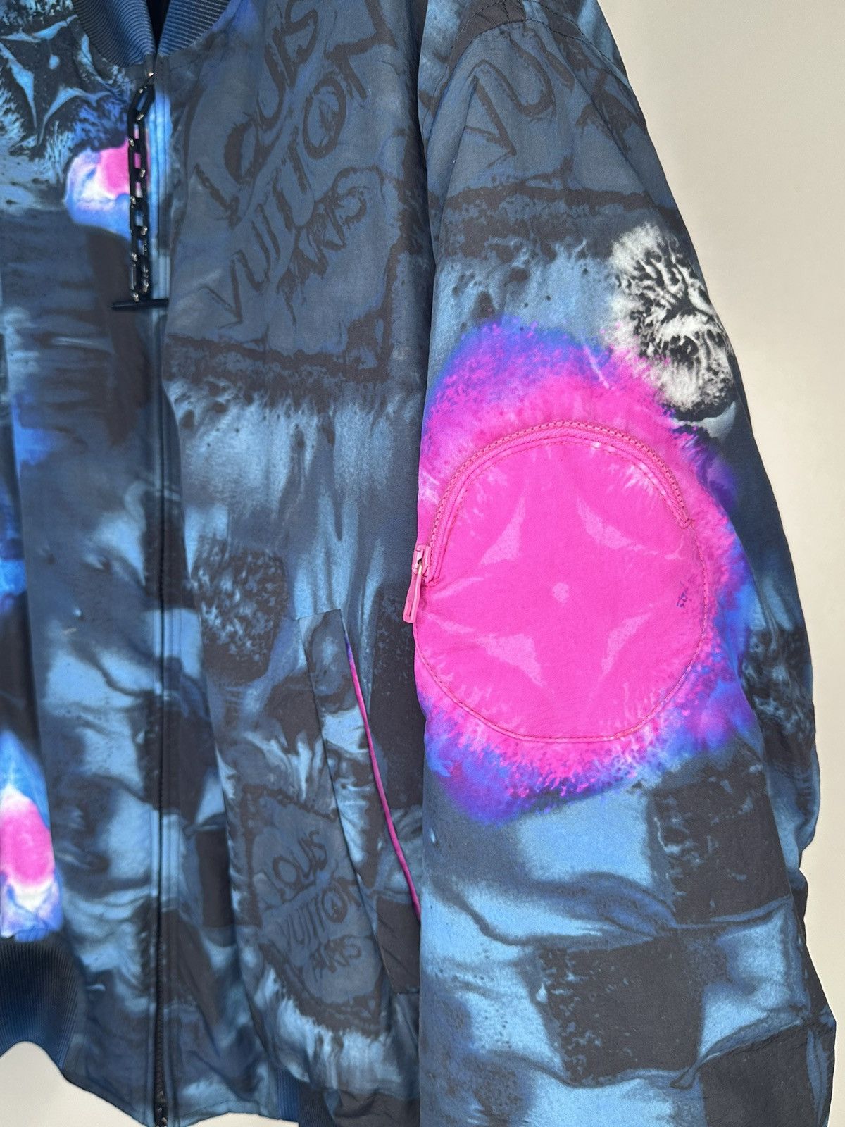 Louis Vuitton Salt Print Bomber Jacket Size US M / EU 48-50 / 2 - 4 Thumbnail