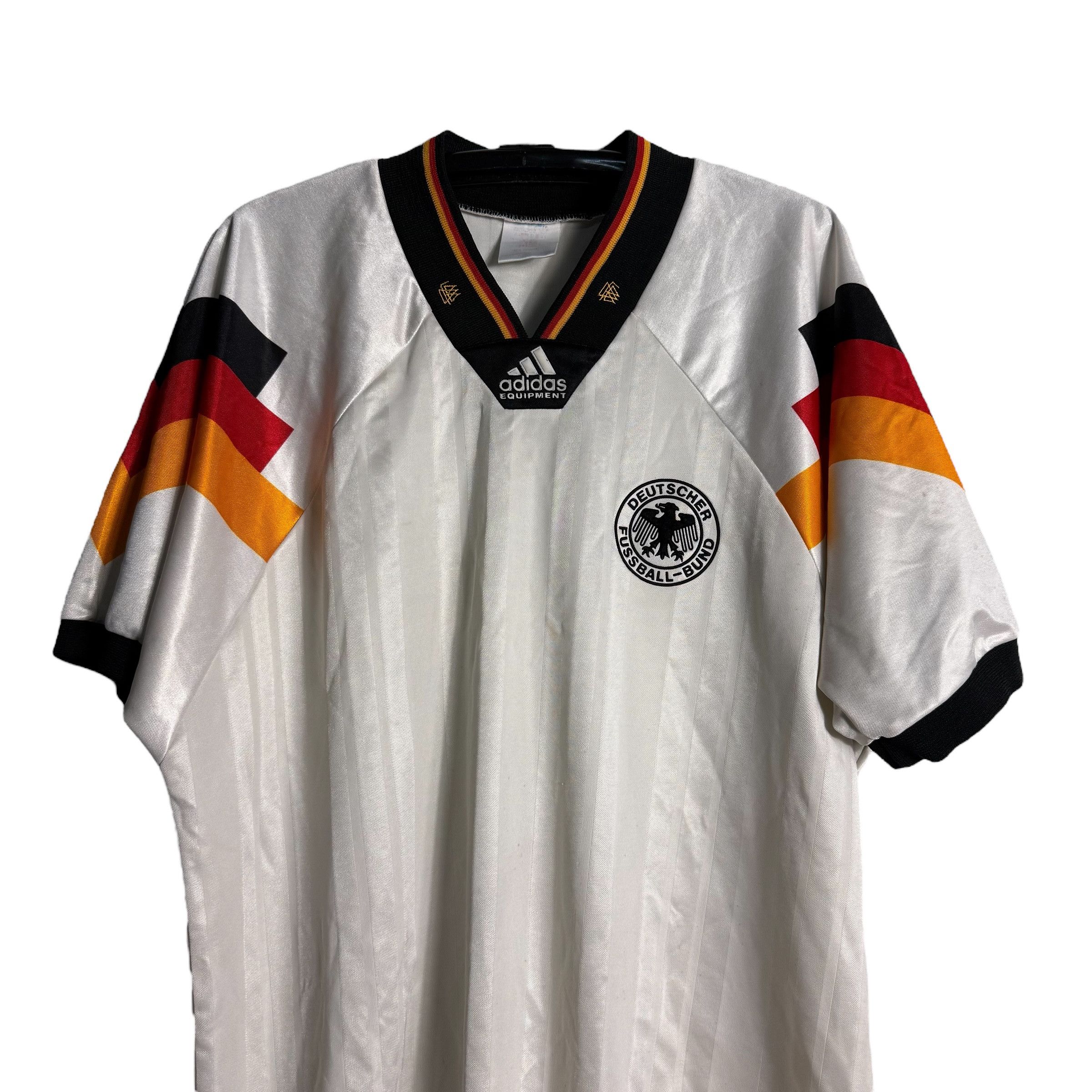 Adidas 🔥RARE🔥Vintage Germany Home Football Team Jersey Size US XL / EU 56 / 4 - 2 Thumbnail