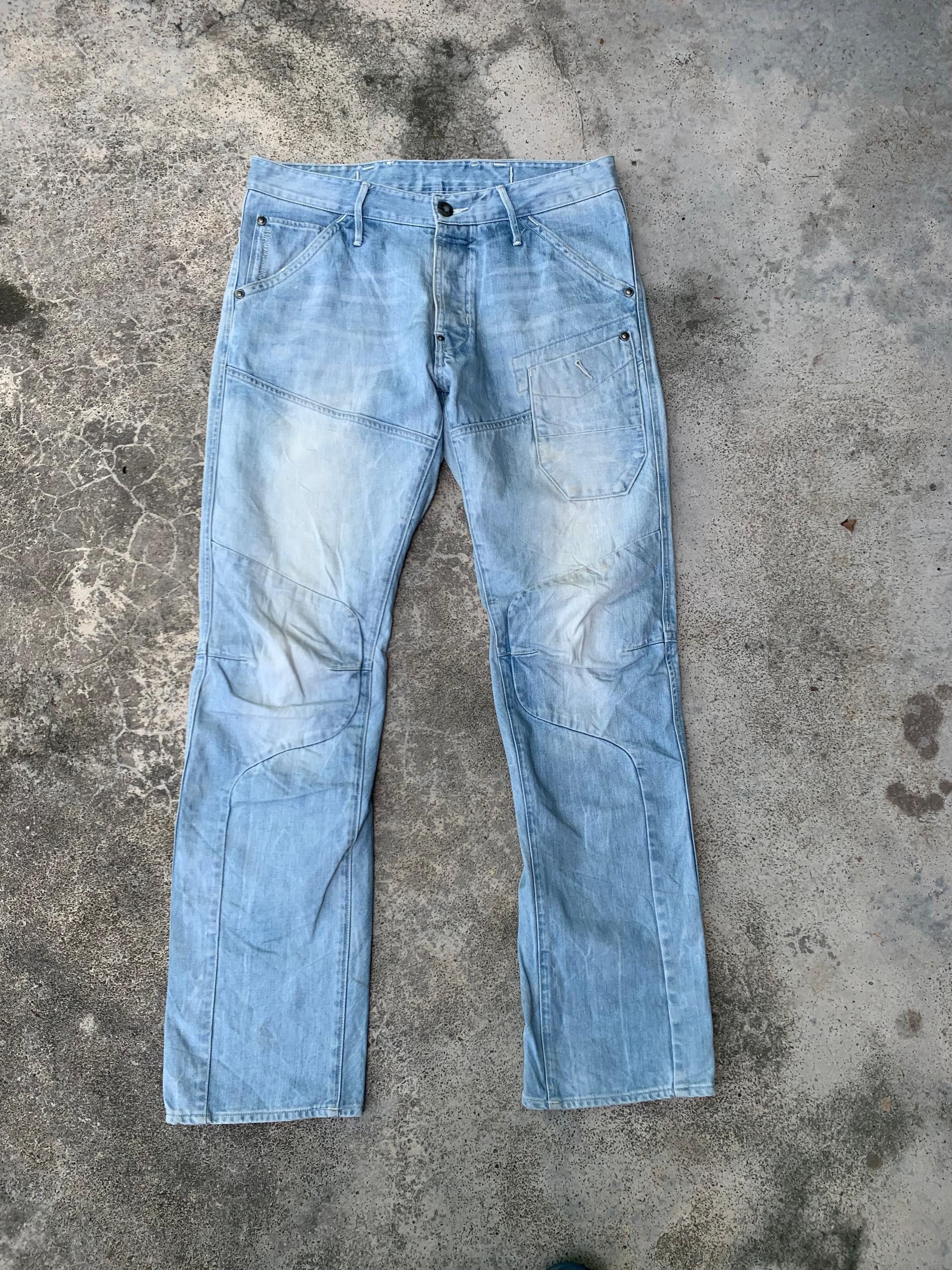 G-Star × If Six Was Nine × Le Grande Bleu (L.G.B.) Vintage G Star Raw Denim Multi Pocket Jeans Size US 30 / EU 46 - 1 Thumbnail