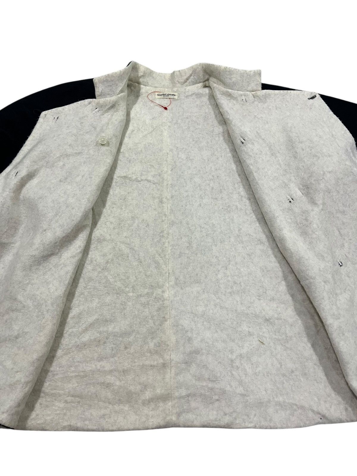 Issey Miyake 🇯🇵 TSUMORI CHISATO SLEEP CHEONGSAM BUTTON UP JACKET Size L / US 10 / IT 46 - 7 Thumbnail