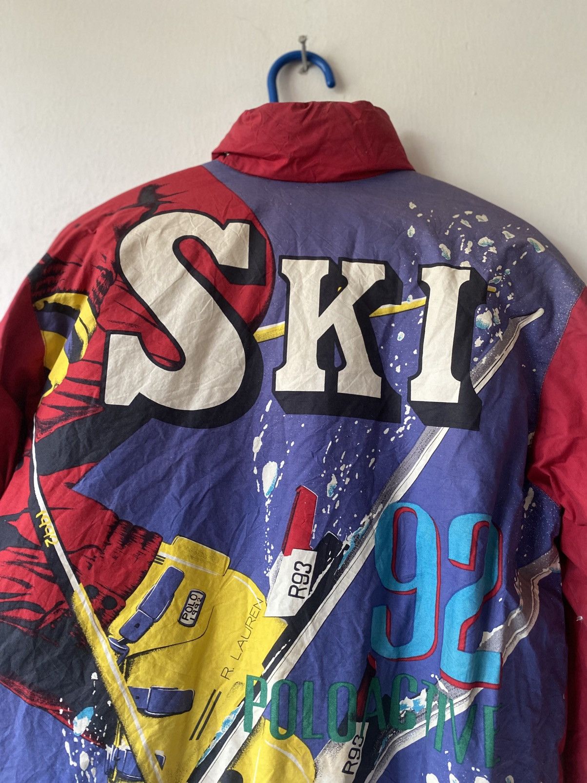 Designer × Polo Ralph Lauren × Vintage Rare vintage 90s Polo Ski 92 ralph lauren light puffer jacke Size US M / EU 48-50 / 2 - 12 Thumbnail