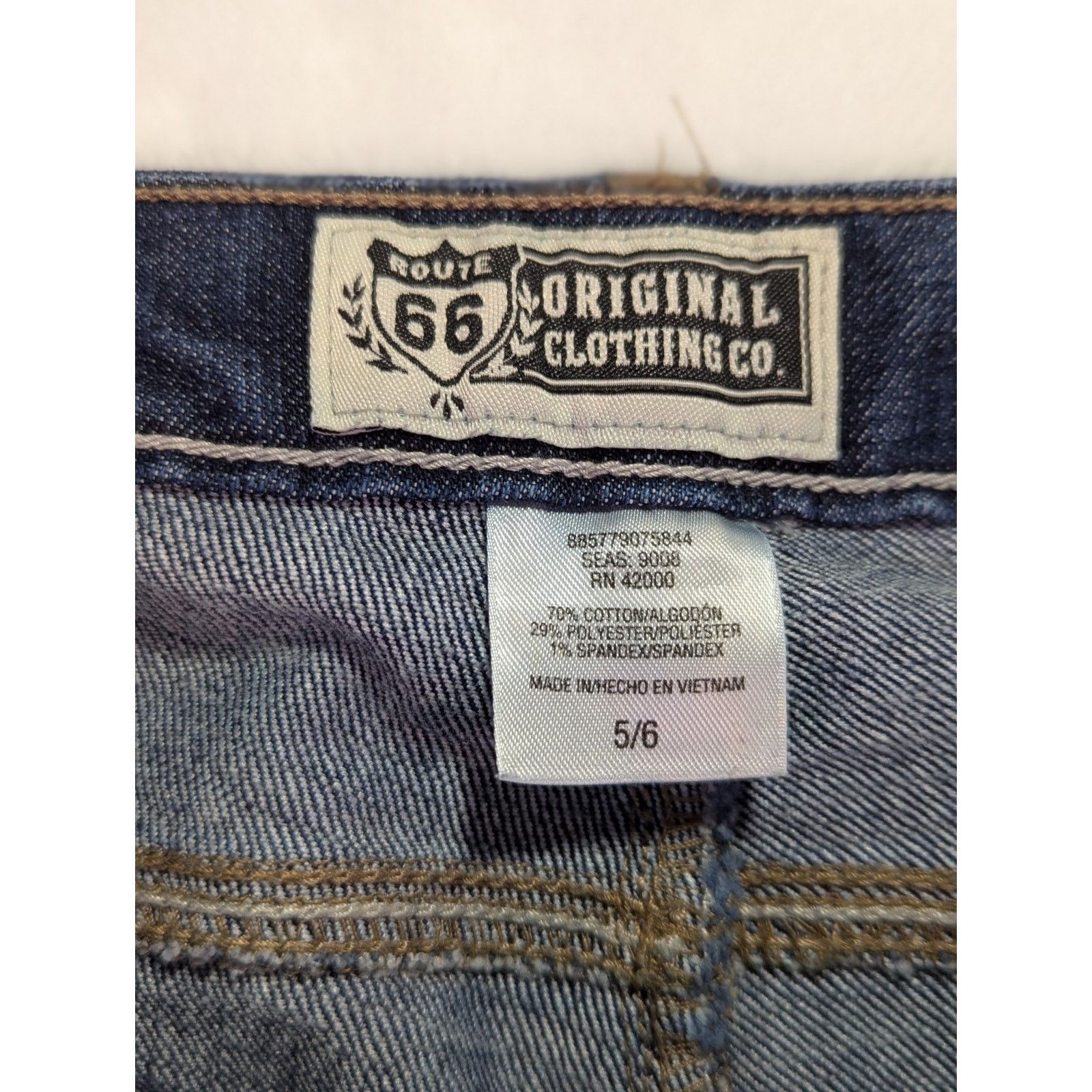 Route 66 Vintage Route 66 Y2K Flared Leg Jeans Size 5/6 Mid-Rise Size 32" / US 10 / IT 46 - 5 Thumbnail