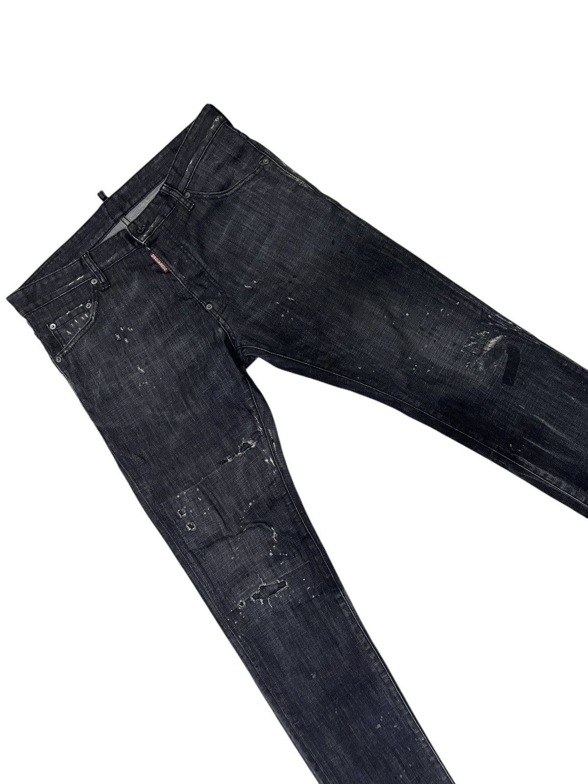 Designer × Dsquared2 Dsquared2 distressed skinny jeans Size US 35 - 3 Thumbnail