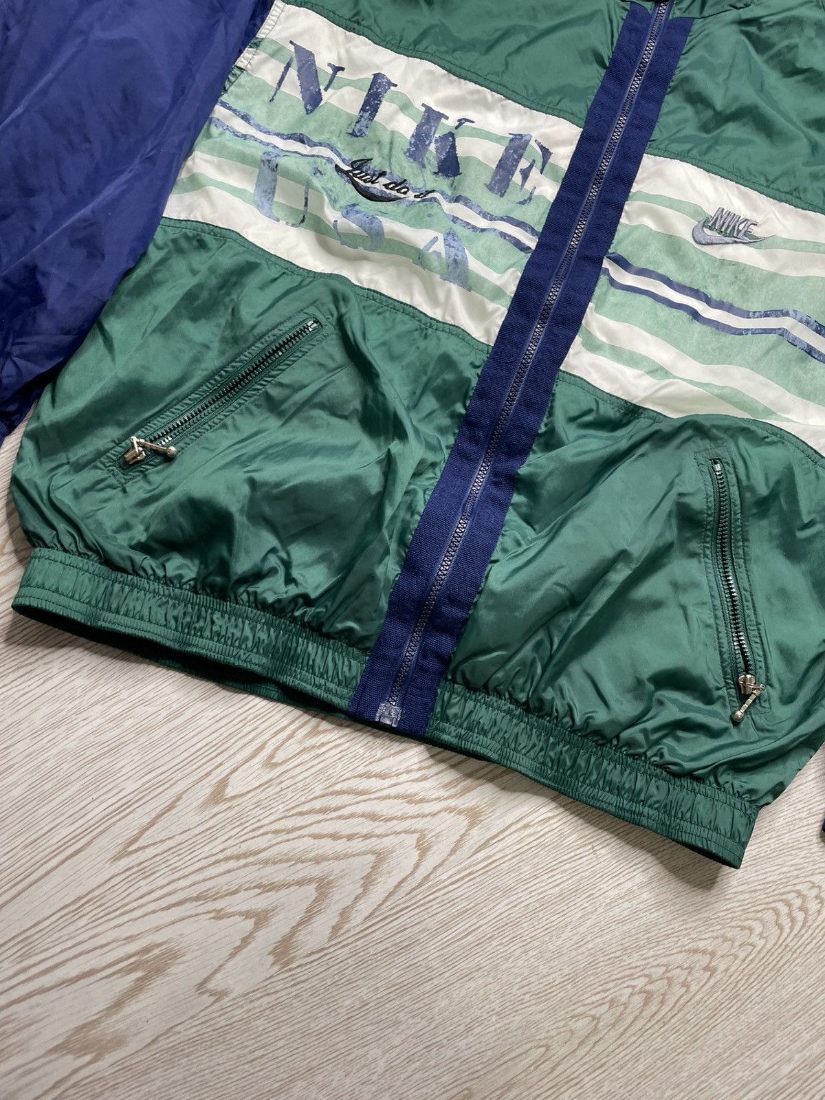 Nike × Vintage Vintage Nike USA Track Jacket size L Size US L / EU 52-54 / 3 - 5 Thumbnail