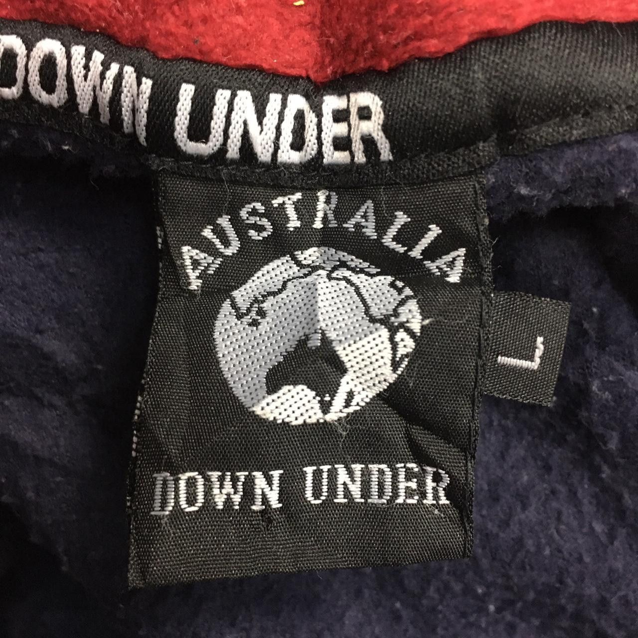 Vintage Vtg DOWN UNDER Australia Zip Up Fleece Vest Sweater Size US L / EU 52-54 / 3 - 4 Thumbnail
