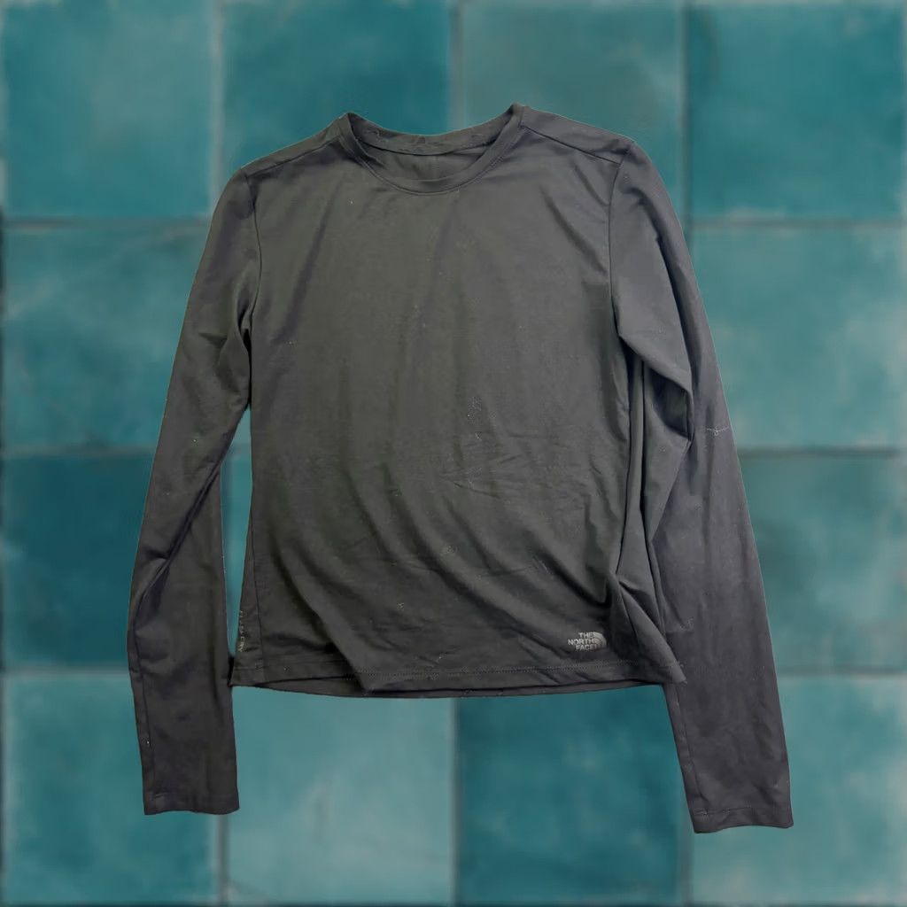 The North Face The North Face FlashDry Long Sleeve Shirt Womens S Black Athletic Top Size S / US 4 / IT 40 - 1 Thumbnail