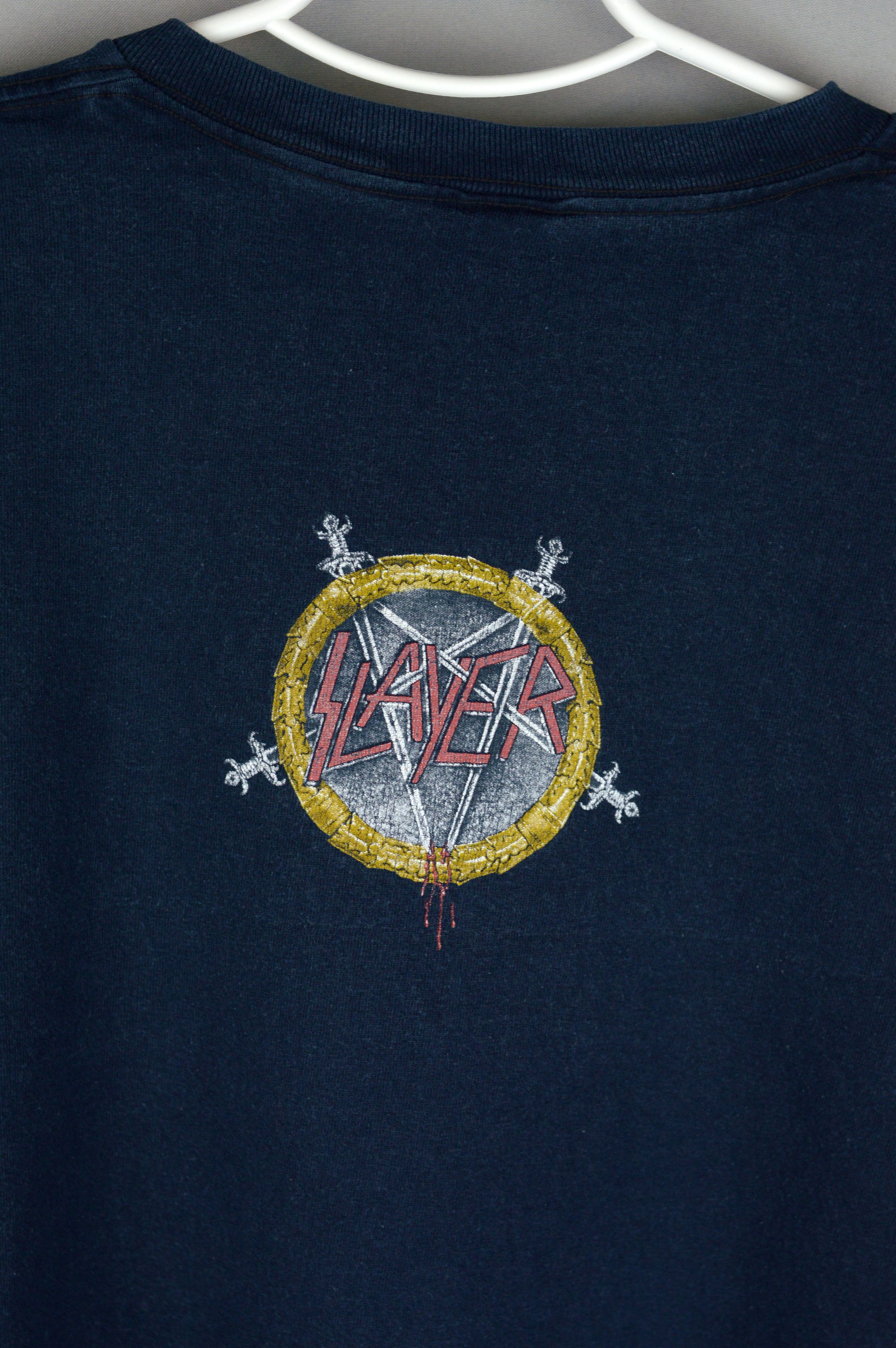 Vintage Vintage Slayer 2003 t shirt Size US XL / EU 56 / 4 - 5 Thumbnail