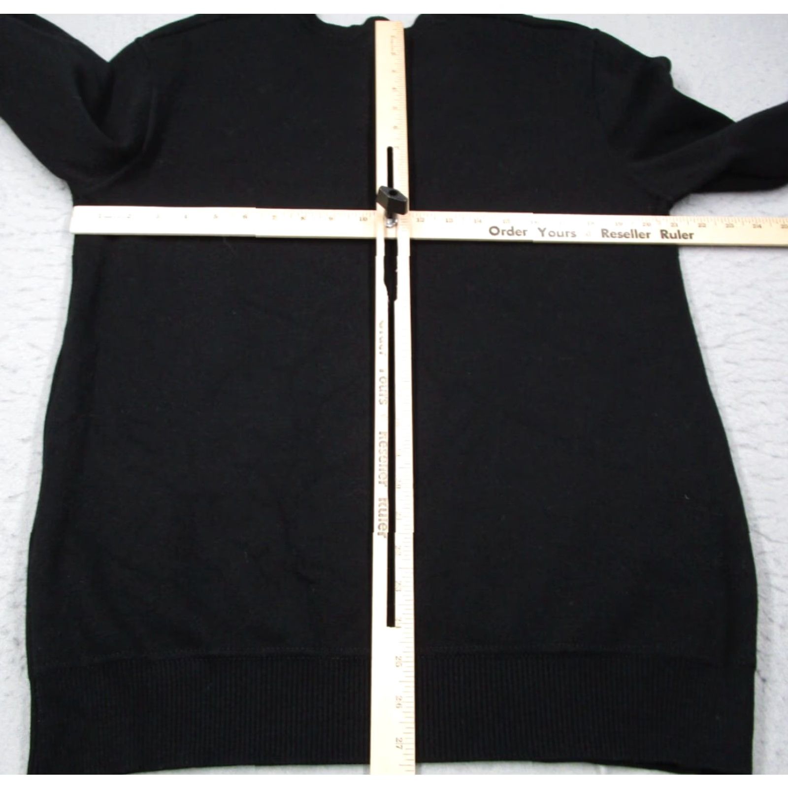 Vintage Tesla Sweater Mens Medium Black Knit Wool Blend Pullover Made in Italy Size US M / EU 48-50 / 2 - 7 Thumbnail