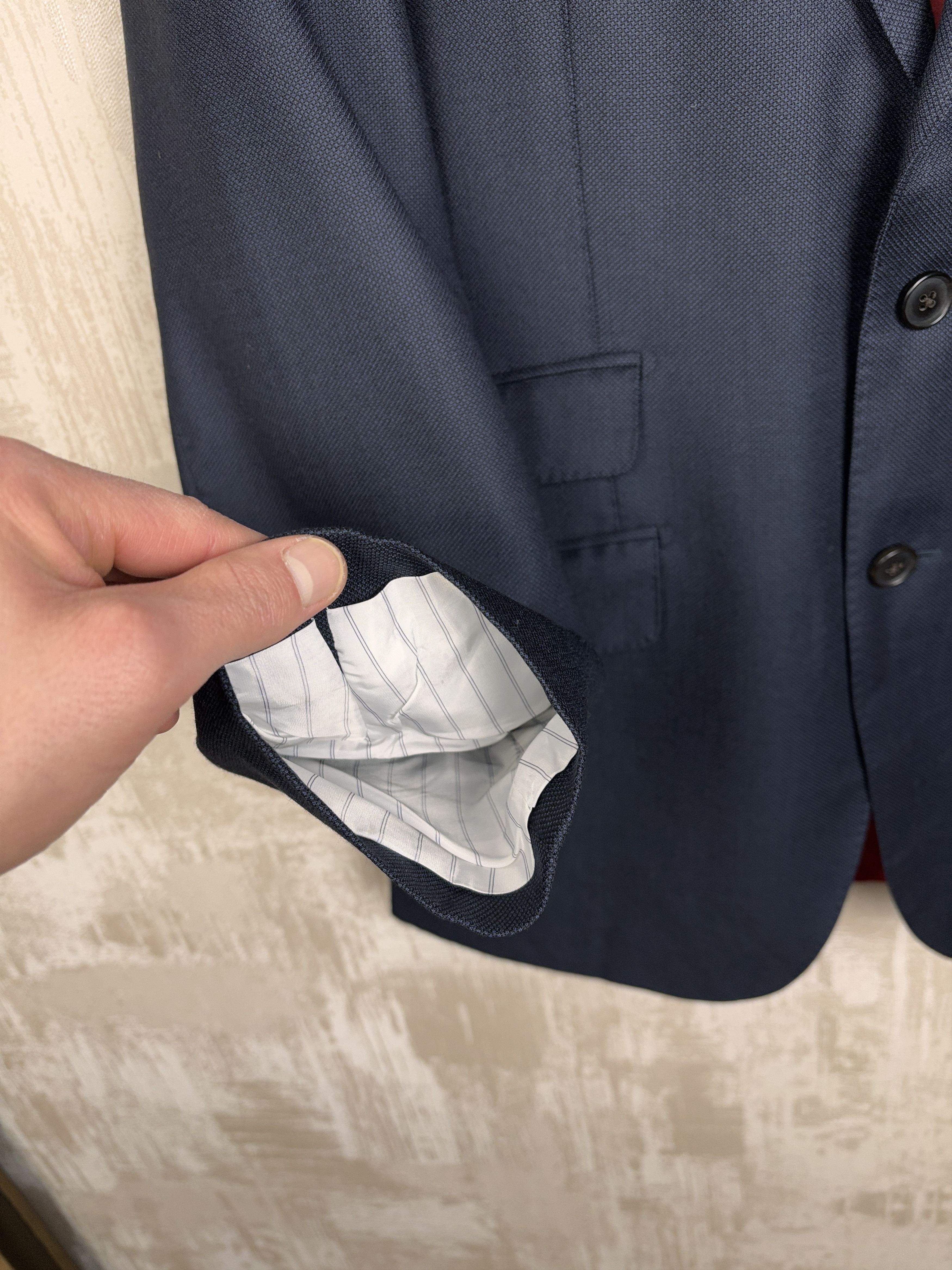 Suitsupply Suitsupply Sienna Blazer Wool Vitale Barberis Canonico Navy Size 40R - 7 Thumbnail