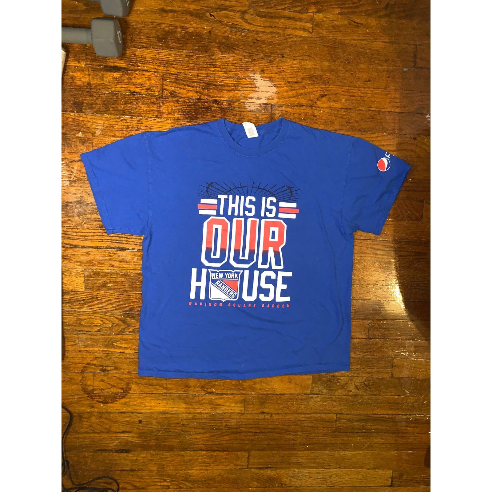 NHL New York Rangers This Is Our House T Shirt XL NHL Size US XL / EU 56 / 4 - 2 Thumbnail